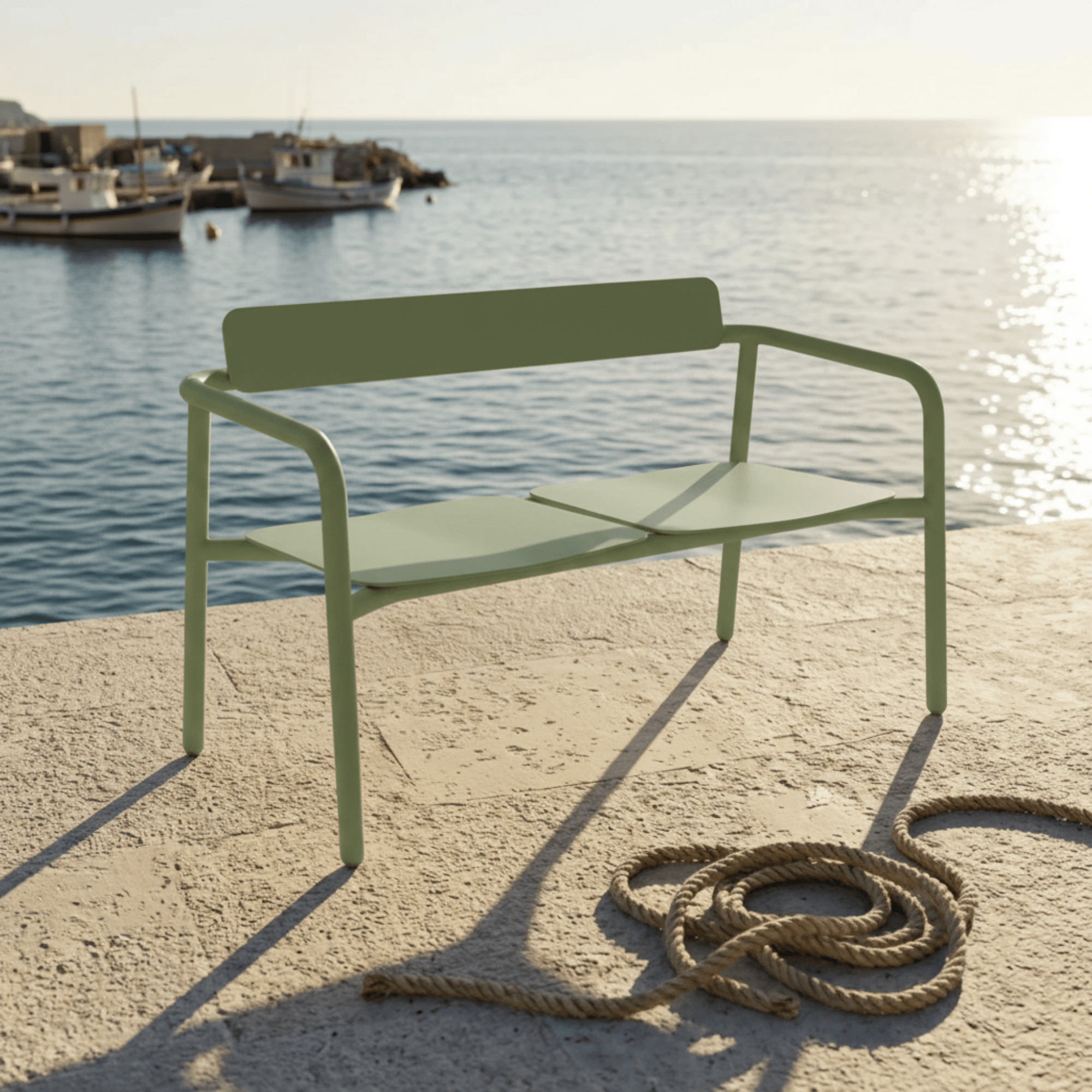Banc Breeze - Vert Lichen - bibelo