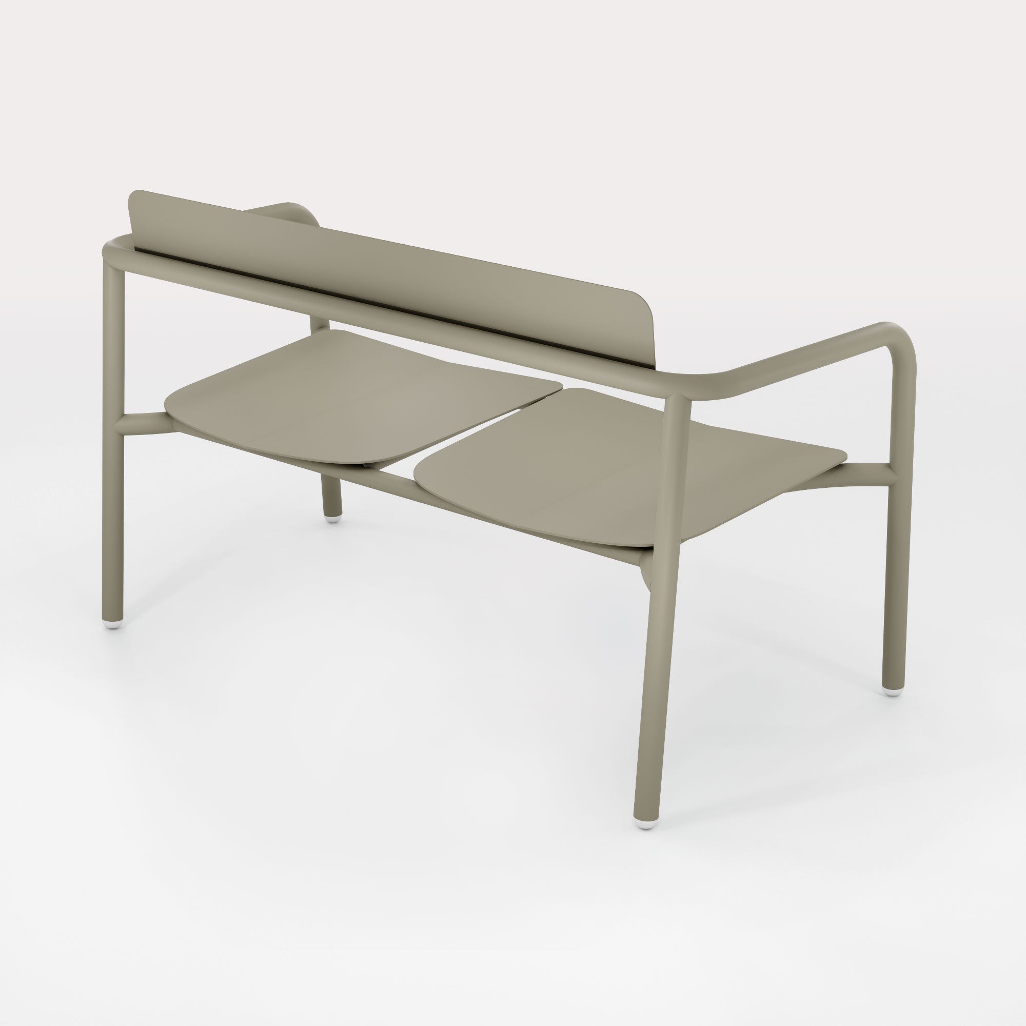 Banc Lounge Breeze - Kaki Cendre - bibelo