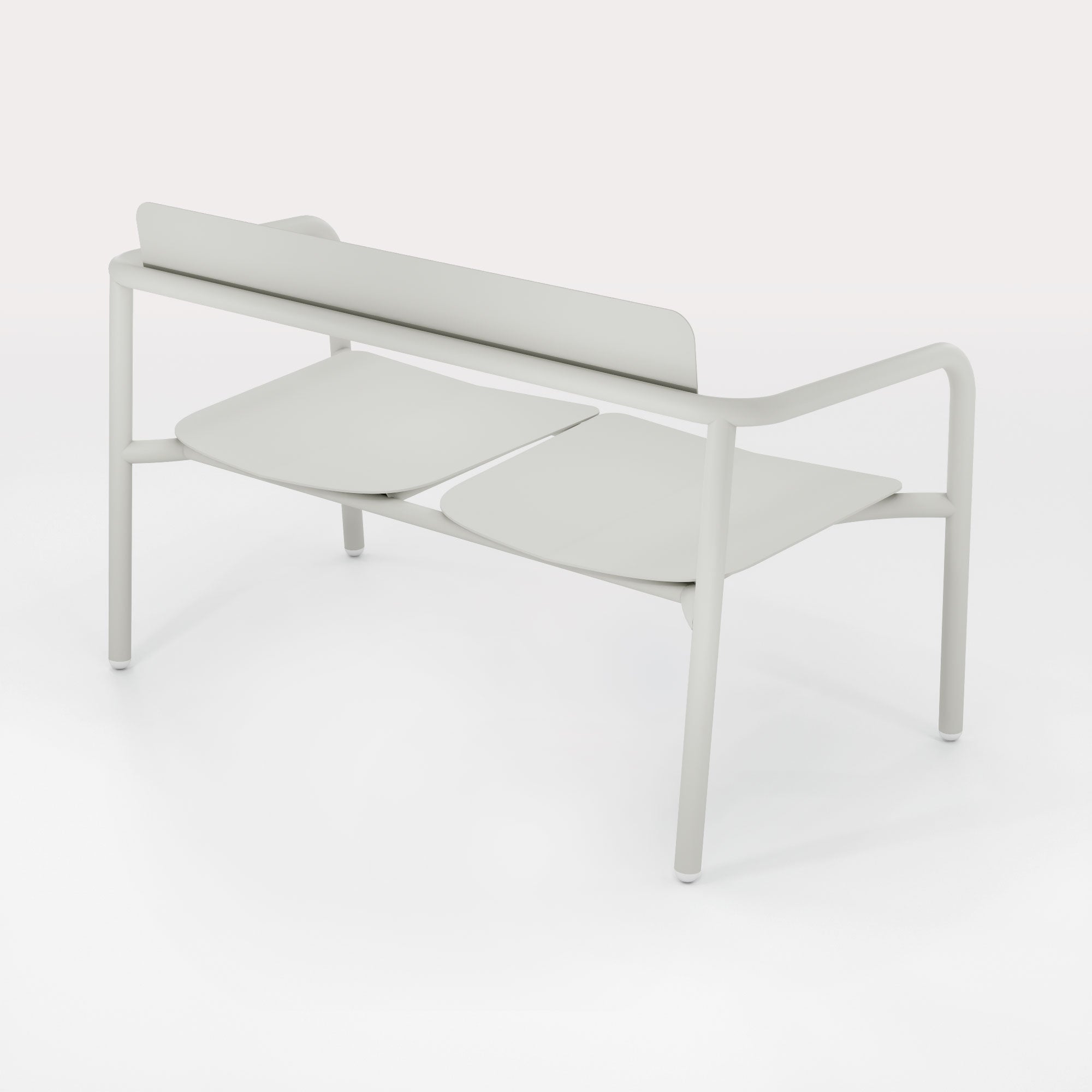 Banc Lounge Breeze - Gris Galet - bibelo