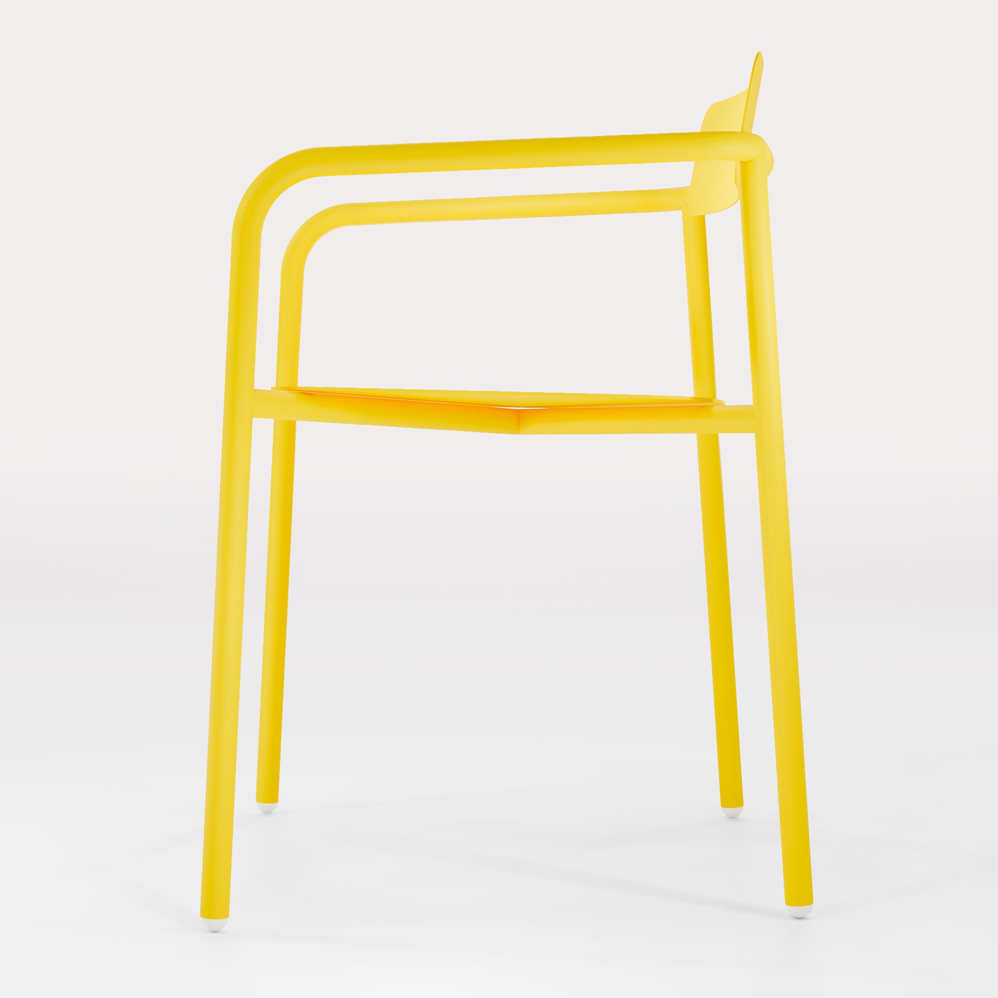 Chaise Breeze - Jaune Cédrat - bibelo