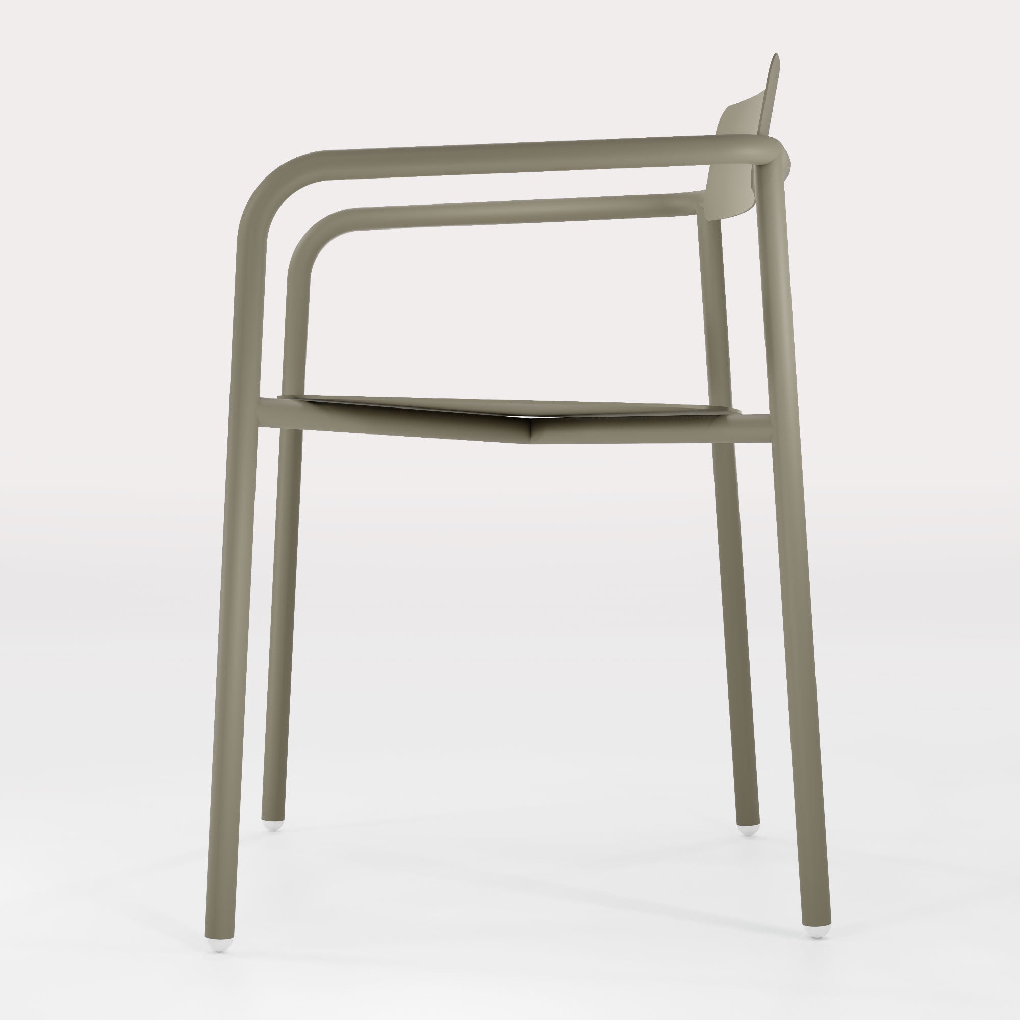Chaise Breeze - Kaki Cendre - bibelo