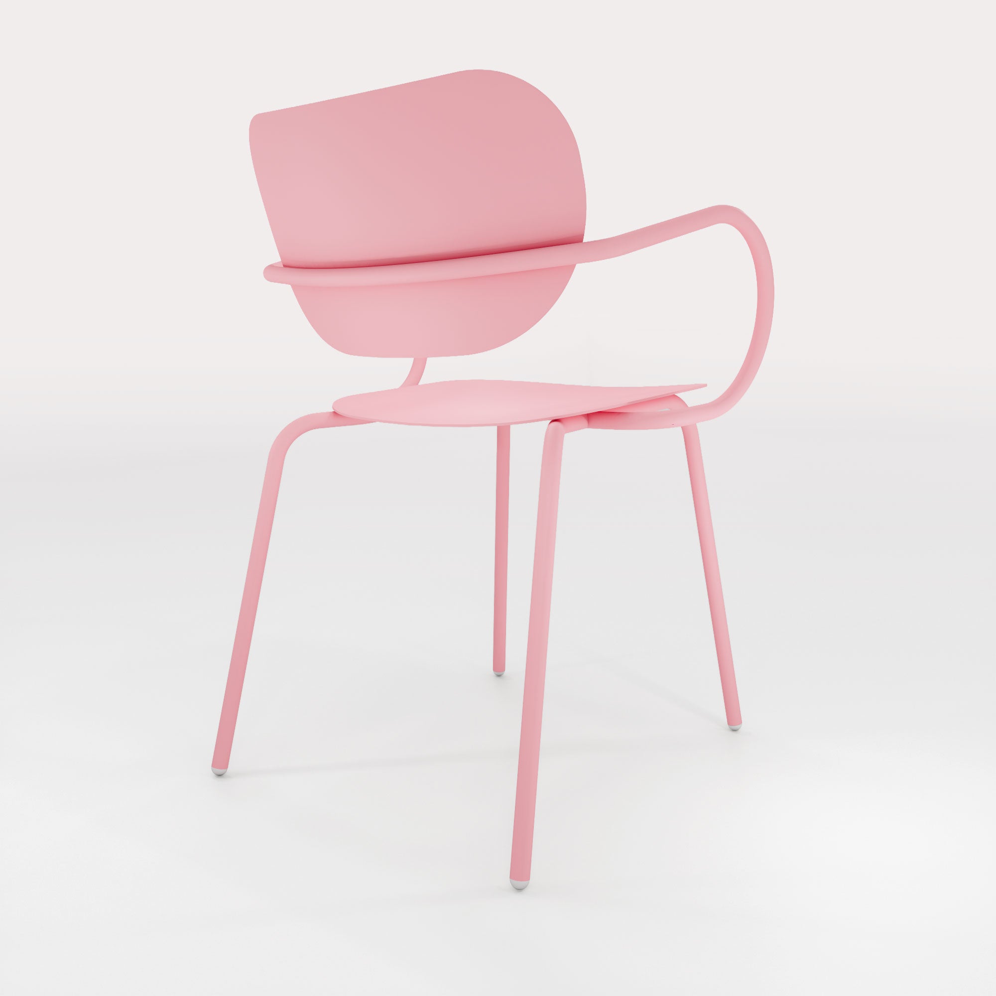 Chaise Lilypad - Rose Météores - bibelo