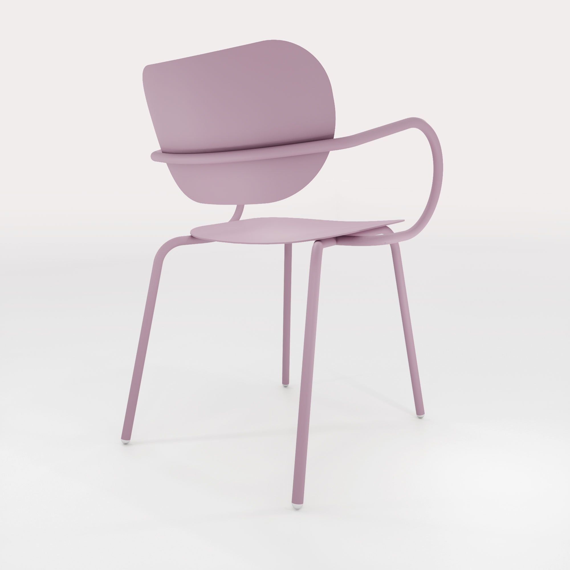 Chaise Lilypad - Brume Lavande - bibelo
