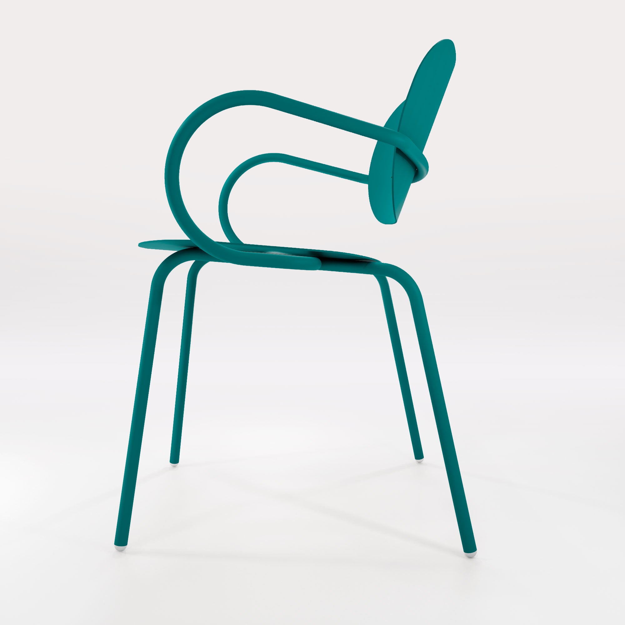 Chaise Lilypad - Bleu Horizon - bibelo