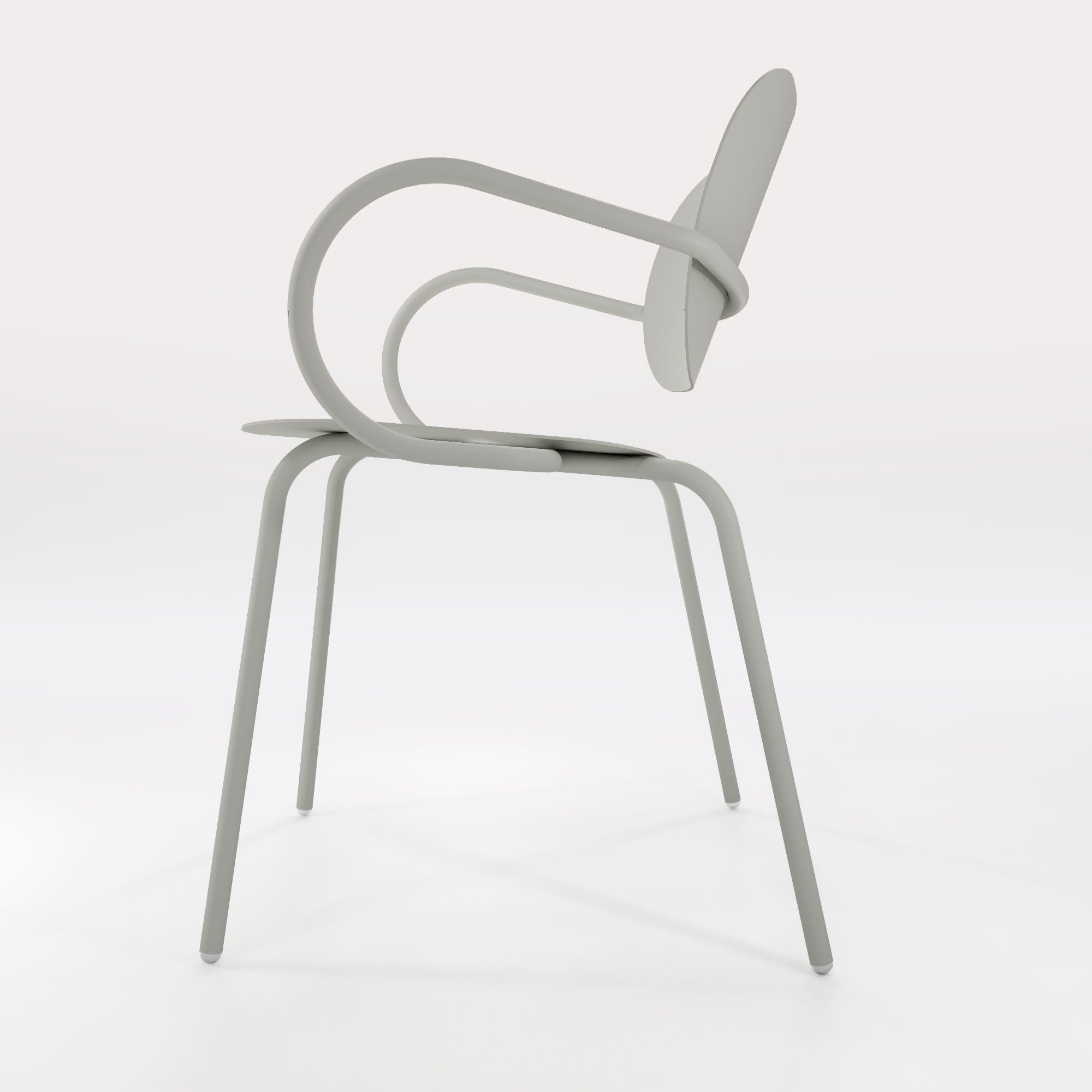 Chaise Lilypad - Gris Galet - bibelo