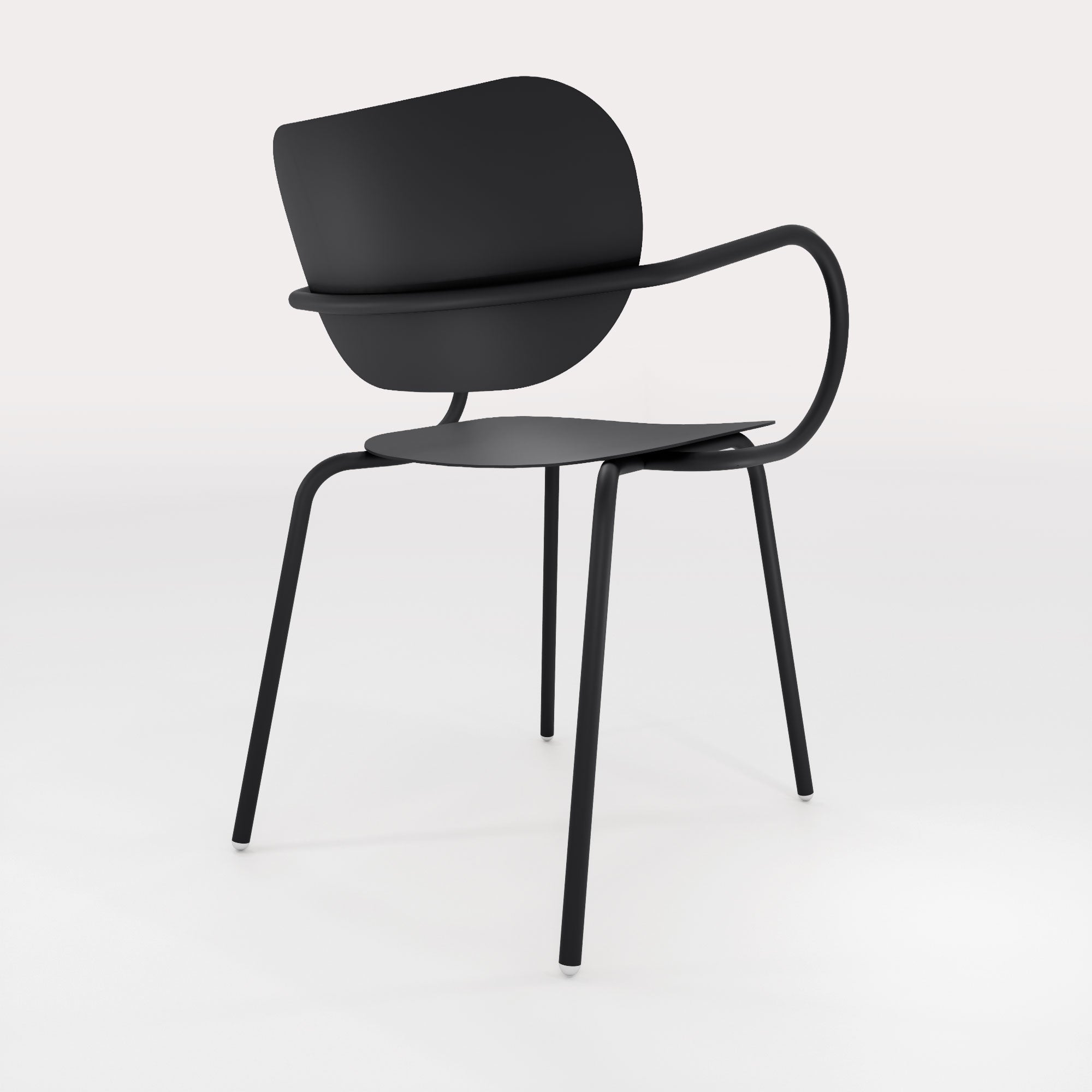 Chaise Lilypad - Noir Iconique - bibelo