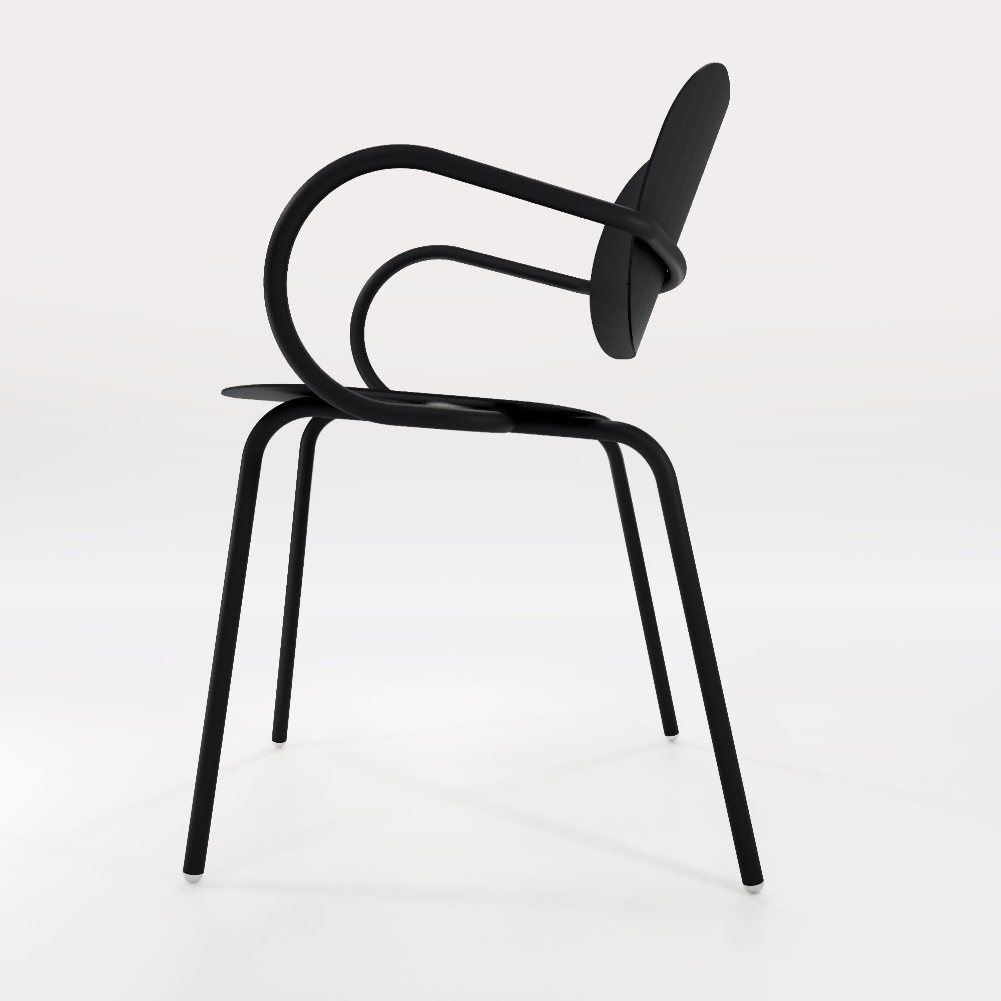 Chaise Lilypad - Noir Iconique - bibelo