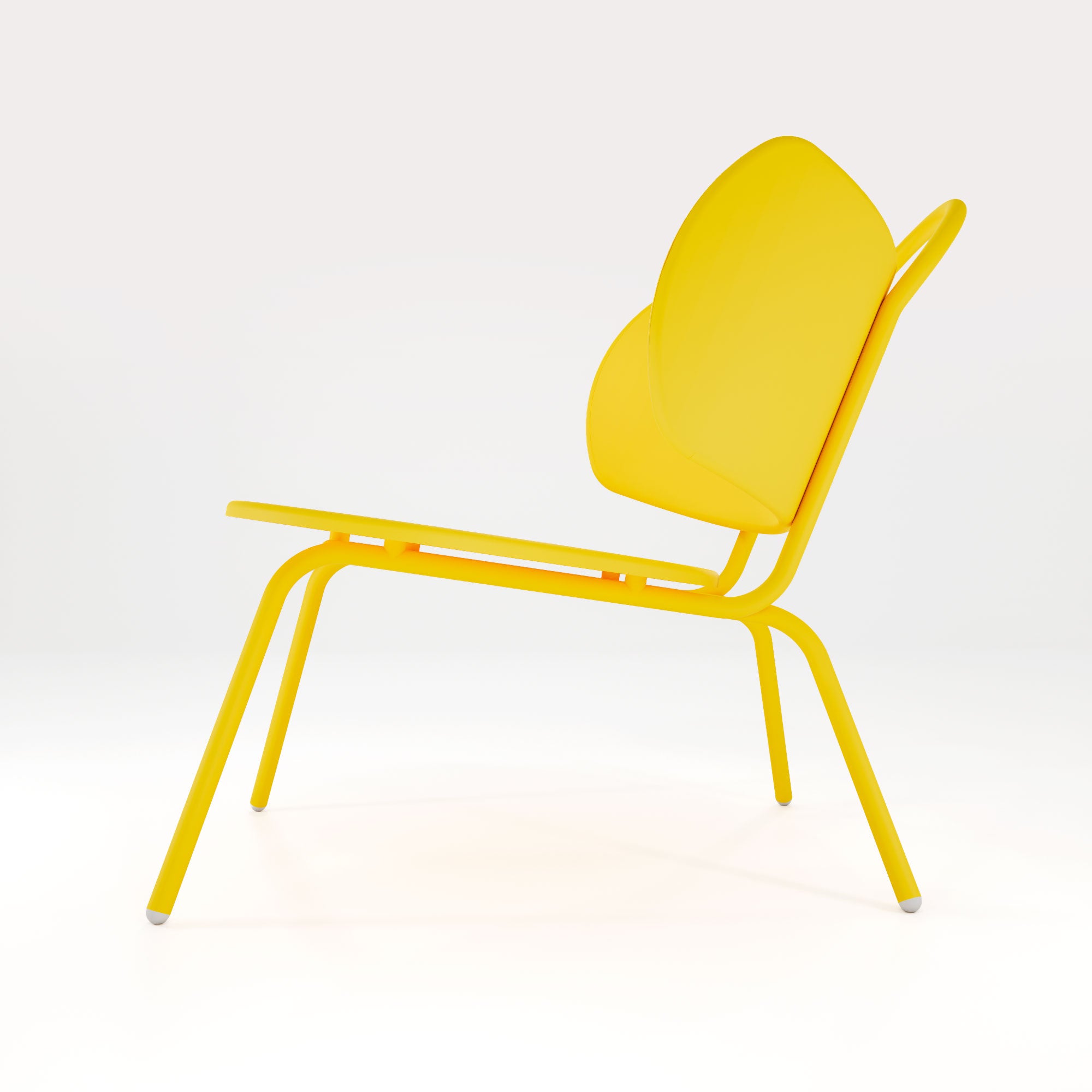 Fauteuil Lounge Swim - Jaune cédrat - bibelo
