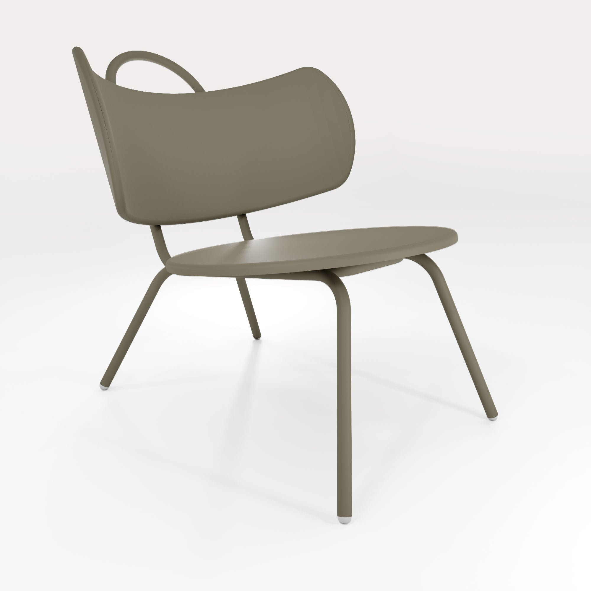 Fauteuil Lounge Swim - Kaki Cendre - bibelo