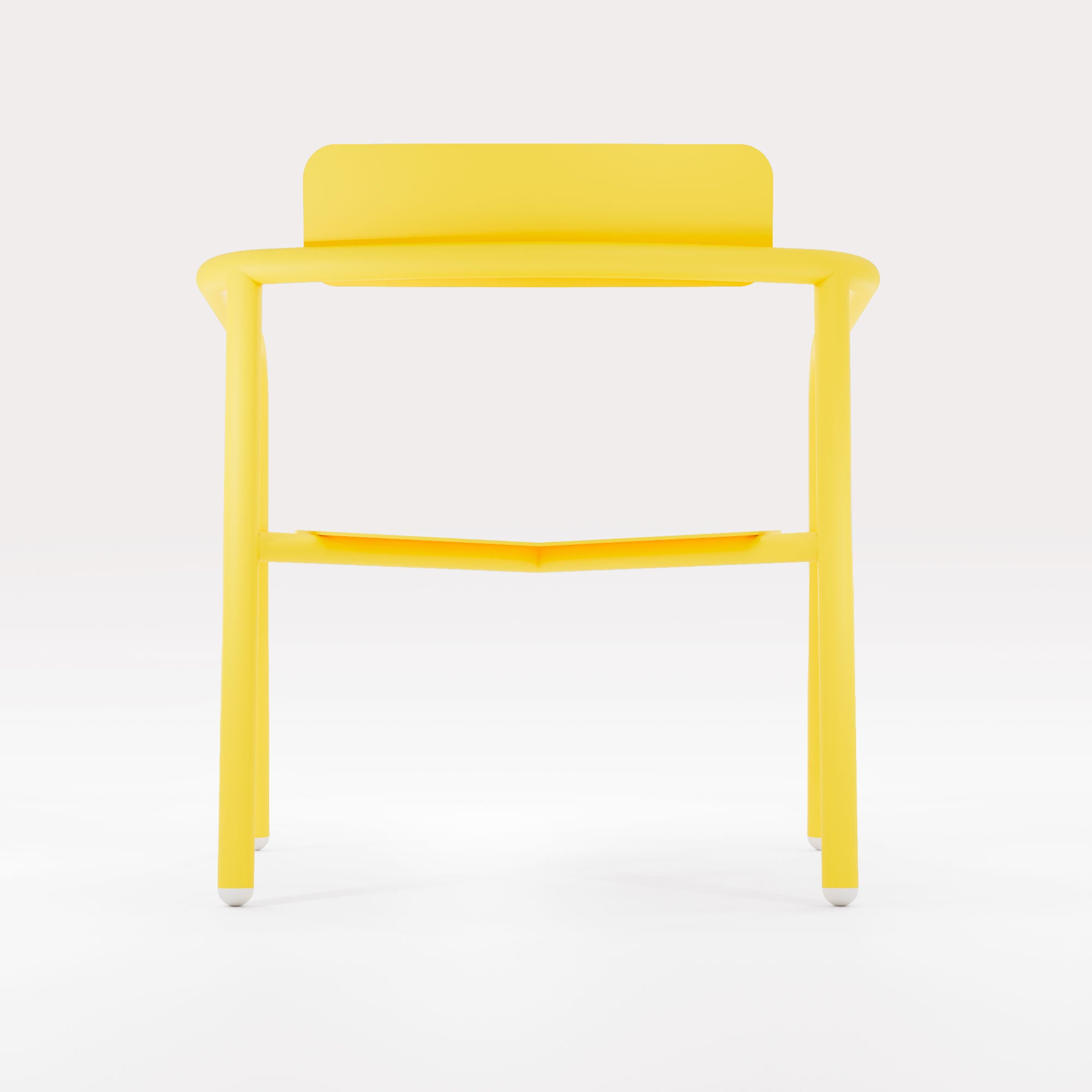 Fauteuil Lounge Breeze - Jaune Cédrat - bibelo