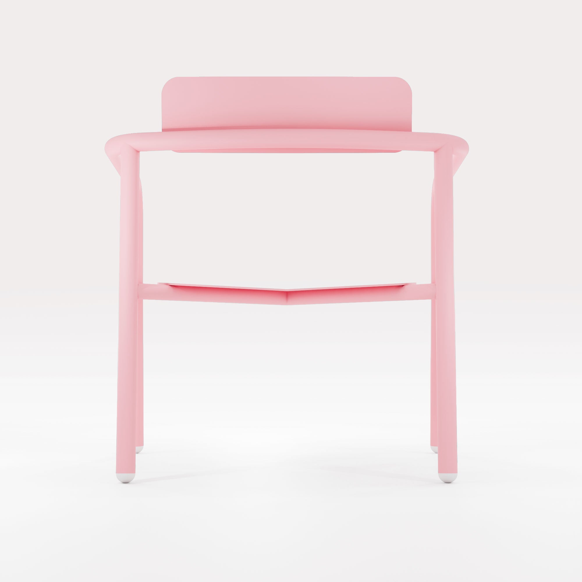 Fauteuil Lounge Breeze - Rose Météores - bibelo