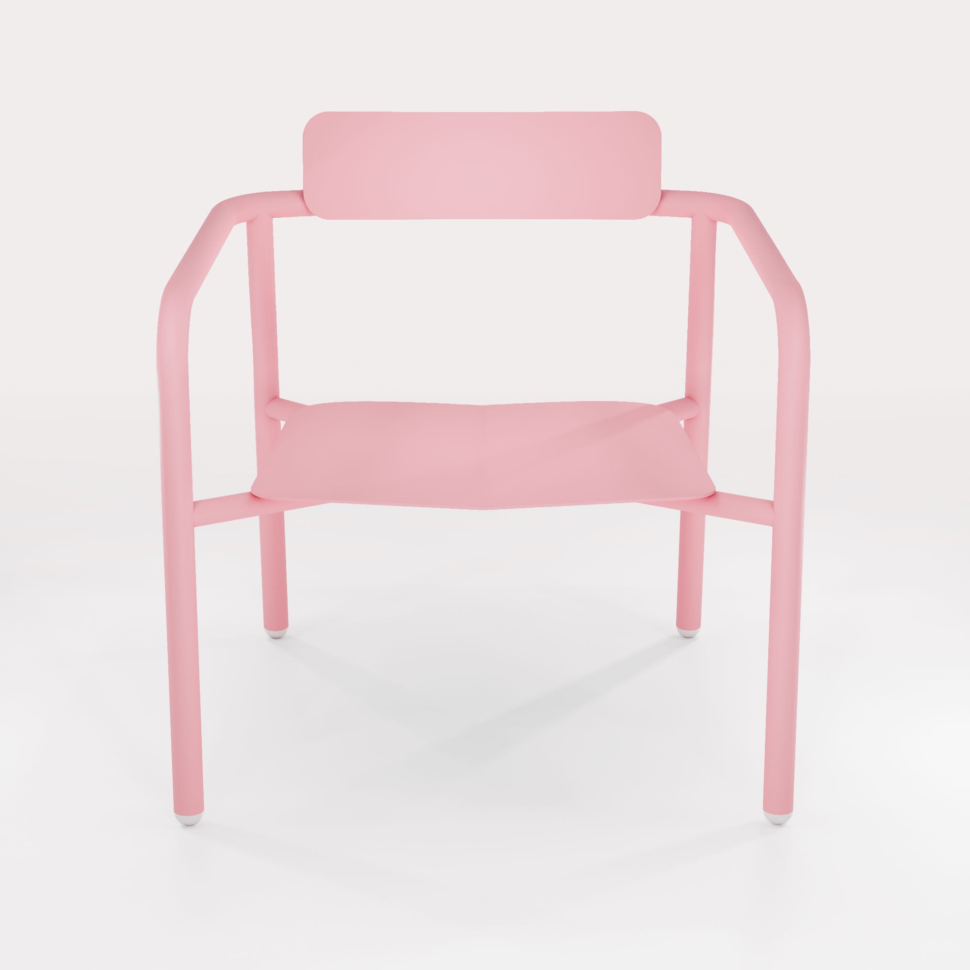Fauteuil Lounge Breeze - Rose Météores - bibelo