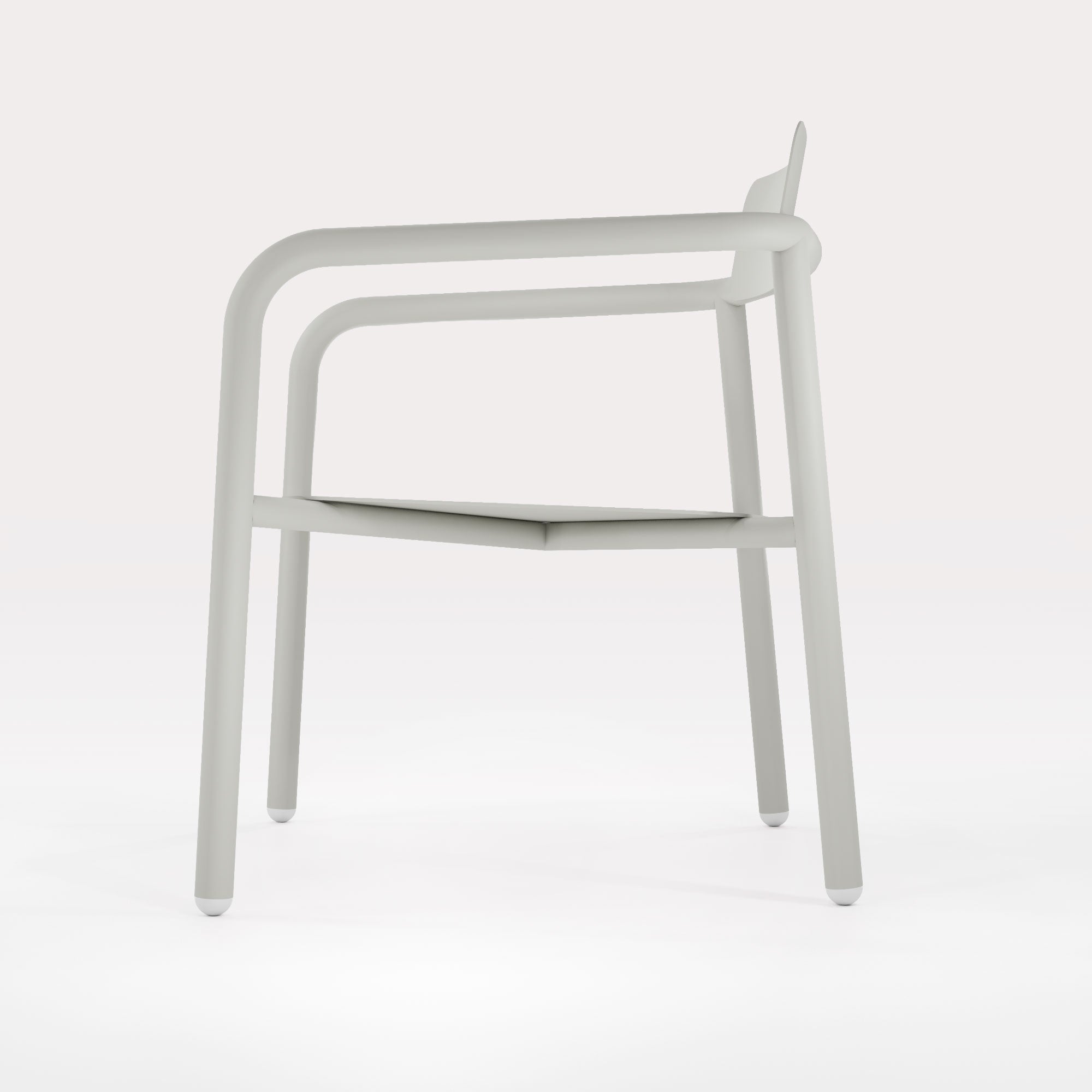 Fauteuil Lounge Breeze - Gris Galet - bibelo