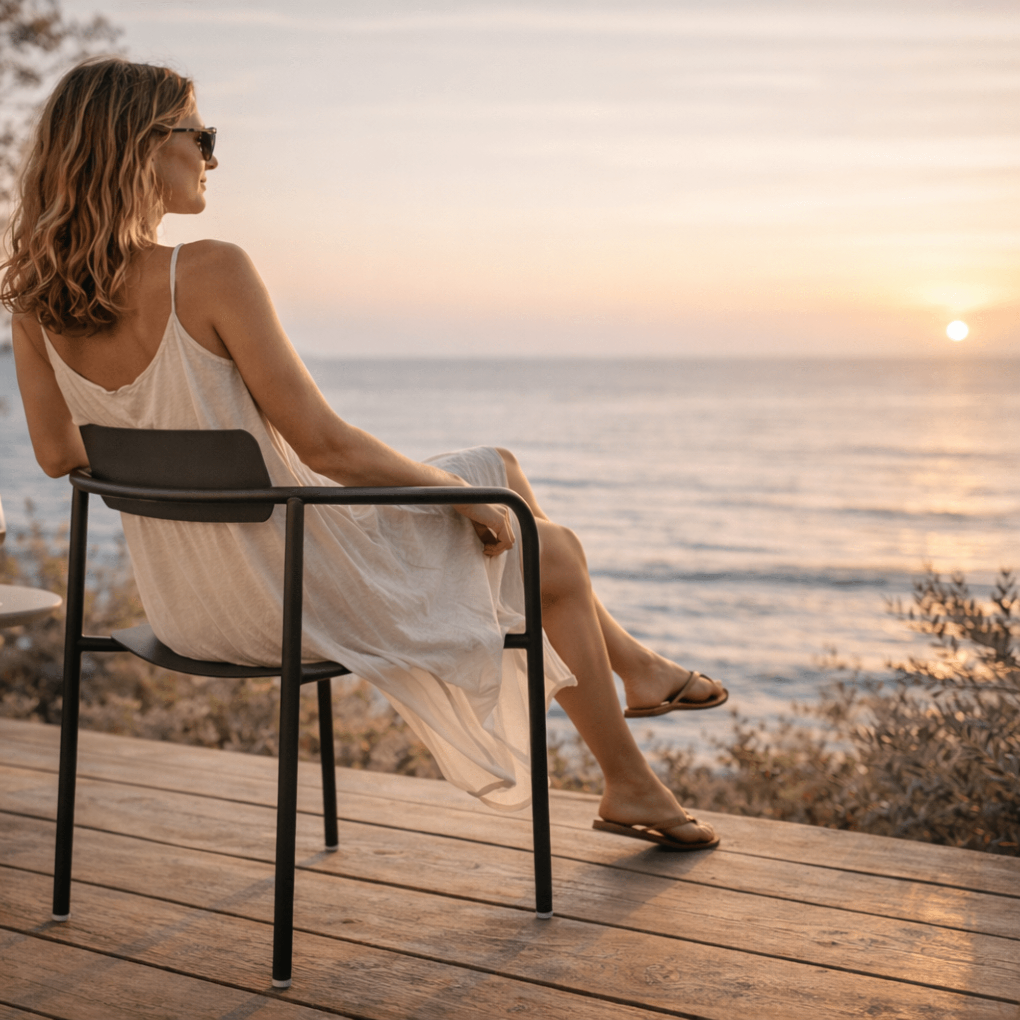 Chaise Breeze - Noir Iconique - bibelo