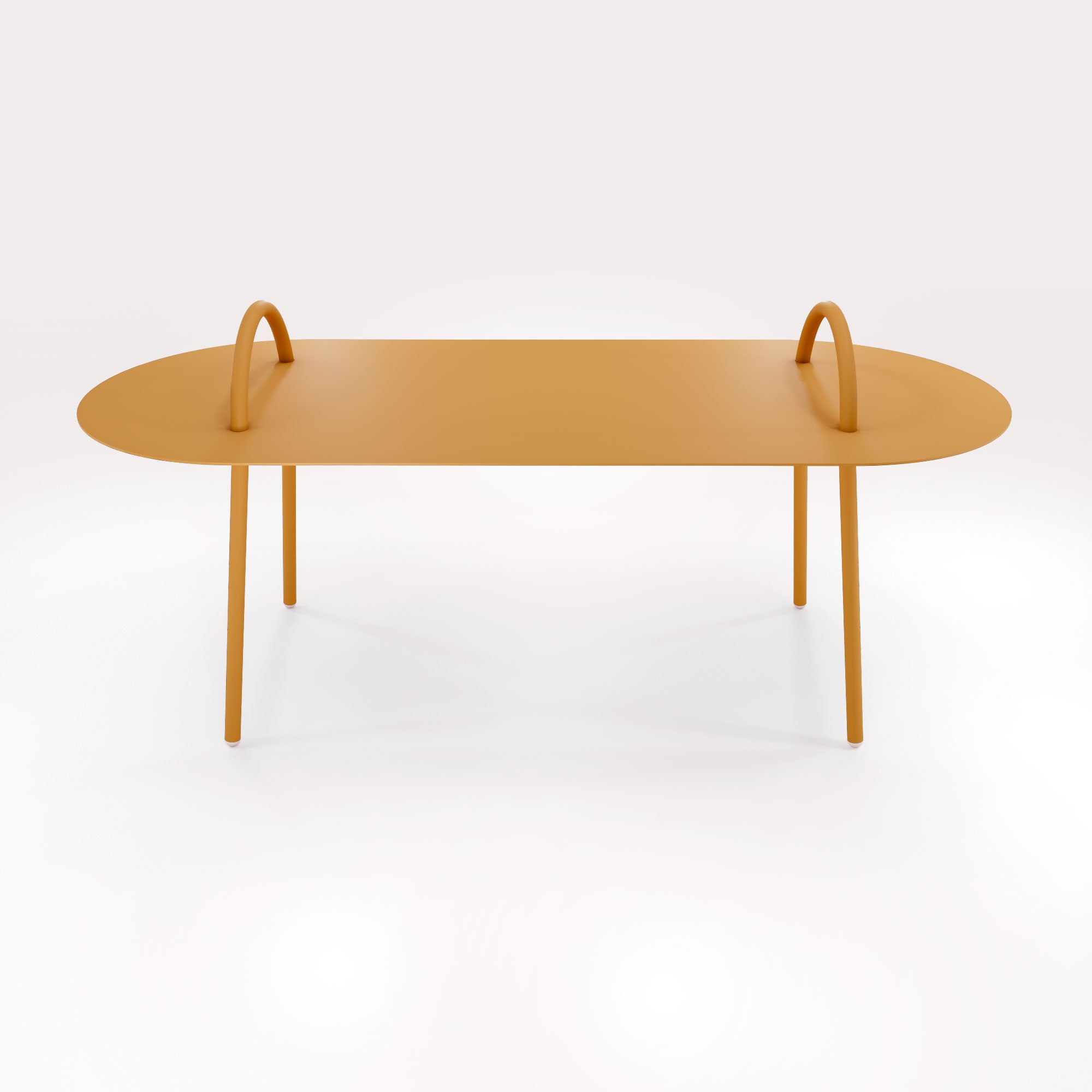 Table Basse Swim 117,5x49cm - Lin Doré - bibelo