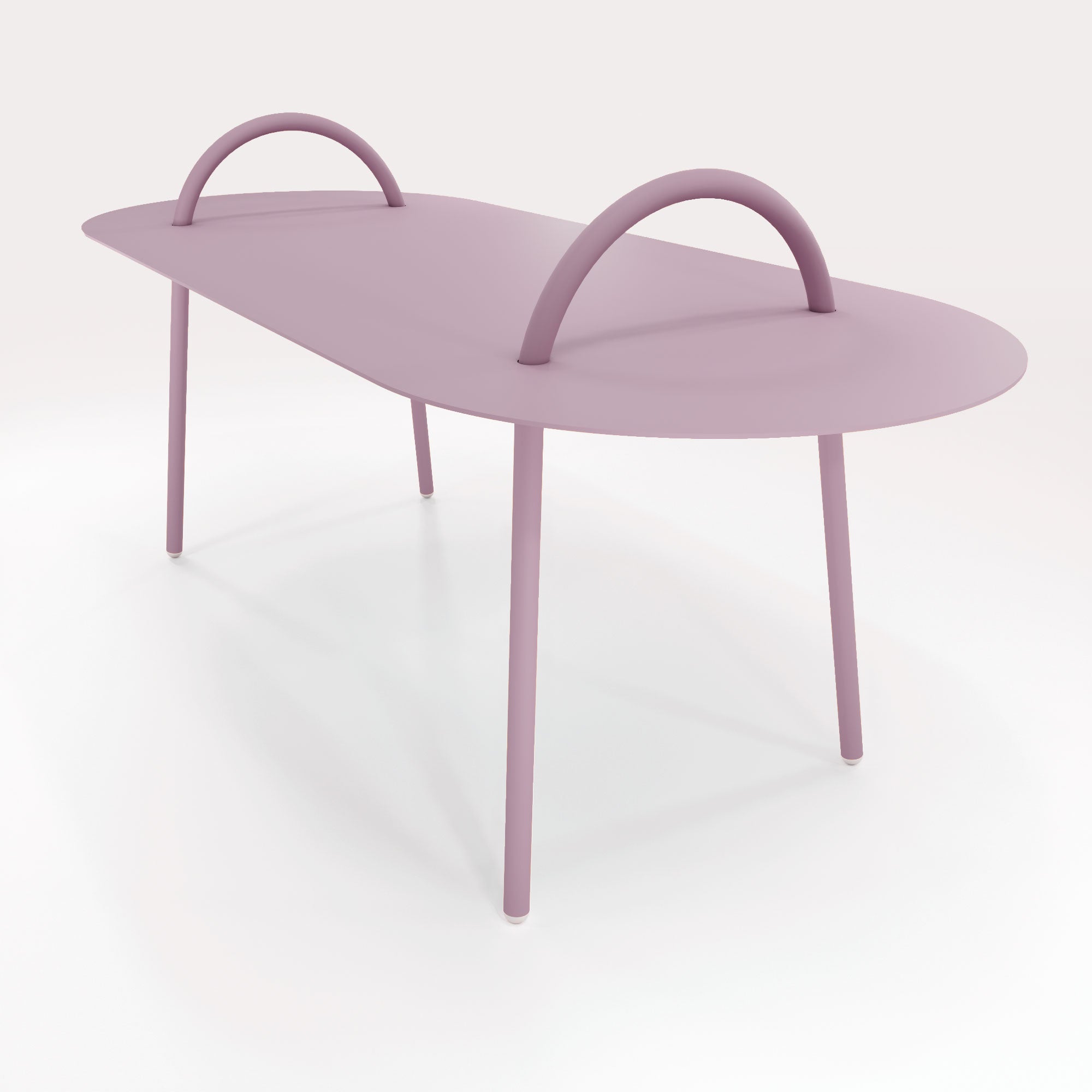Table Basse Swim 117,5x49cm - Brume Lavande - bibelo