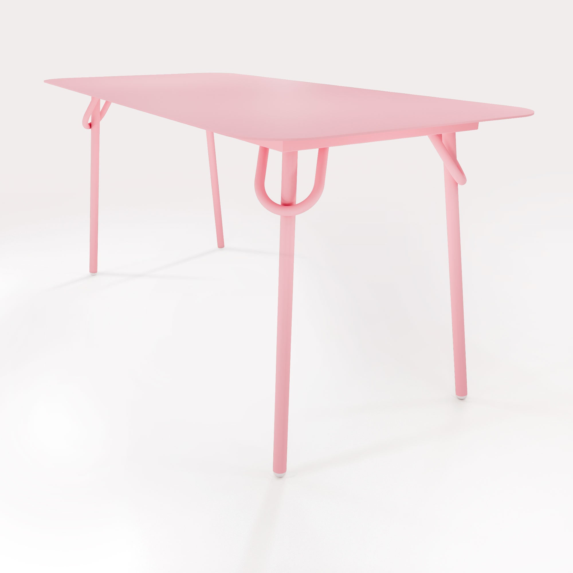 Table Swim 160x75cm - Rose Météores - bibelo