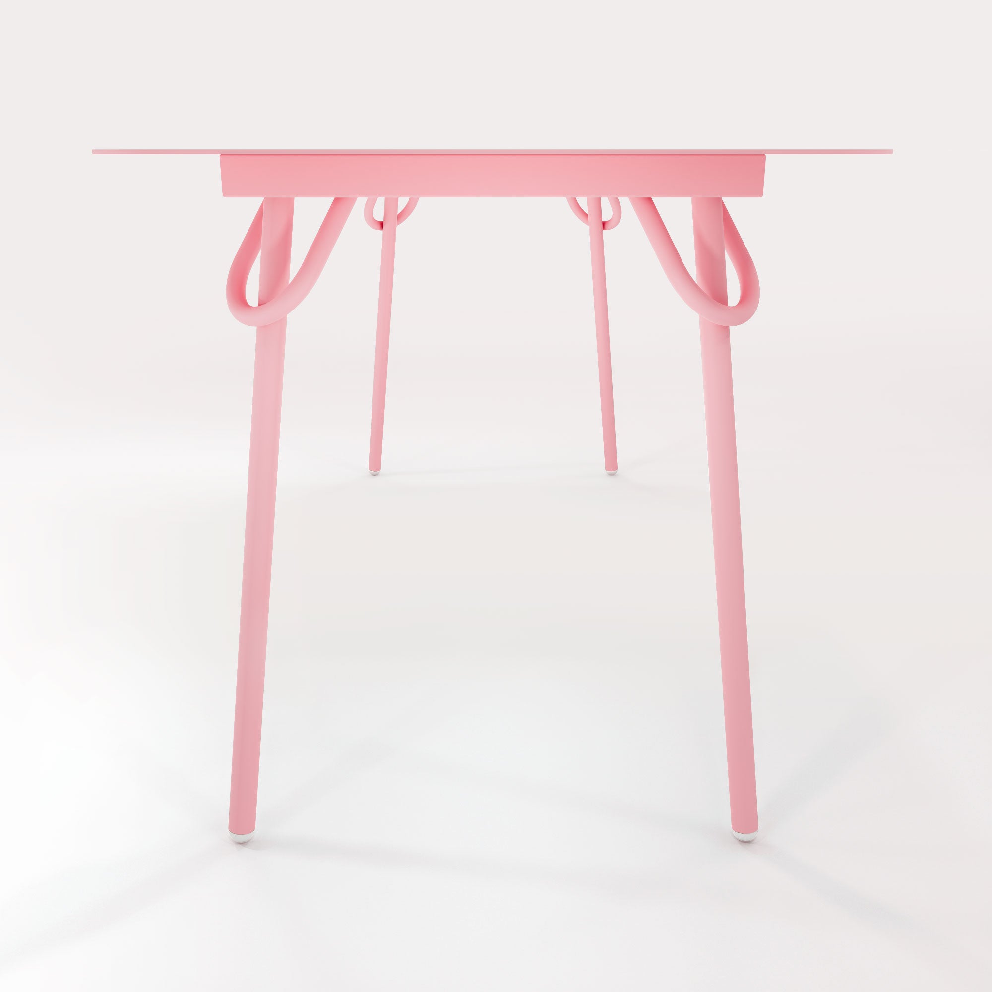 Table Swim 160x75cm - Rose Météores - bibelo