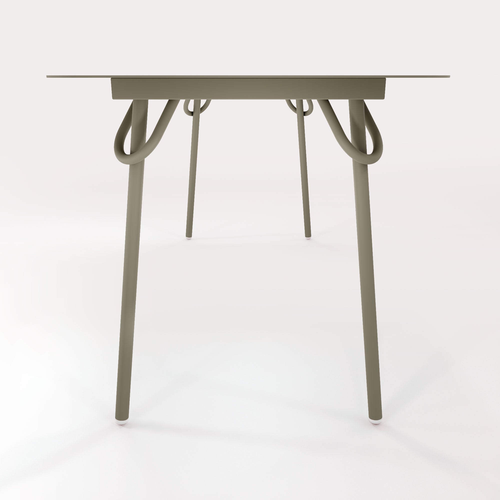 Table Swim 160x75cm - Kaki Cendre - bibelo