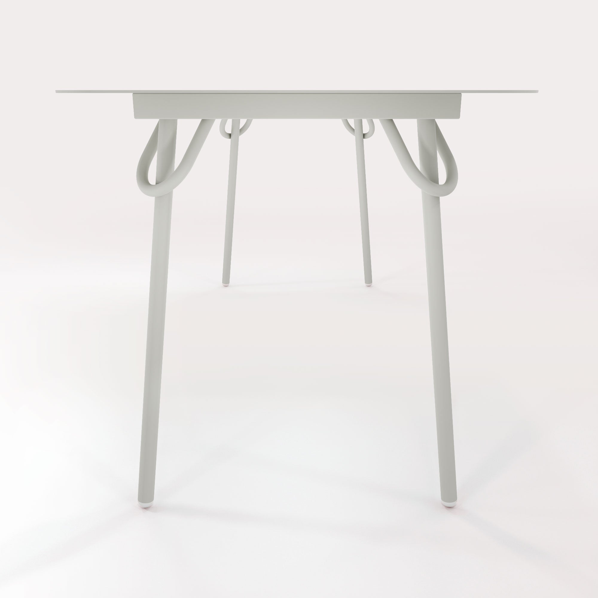 Table Swim 160x75cm - Gris Galet - bibelo