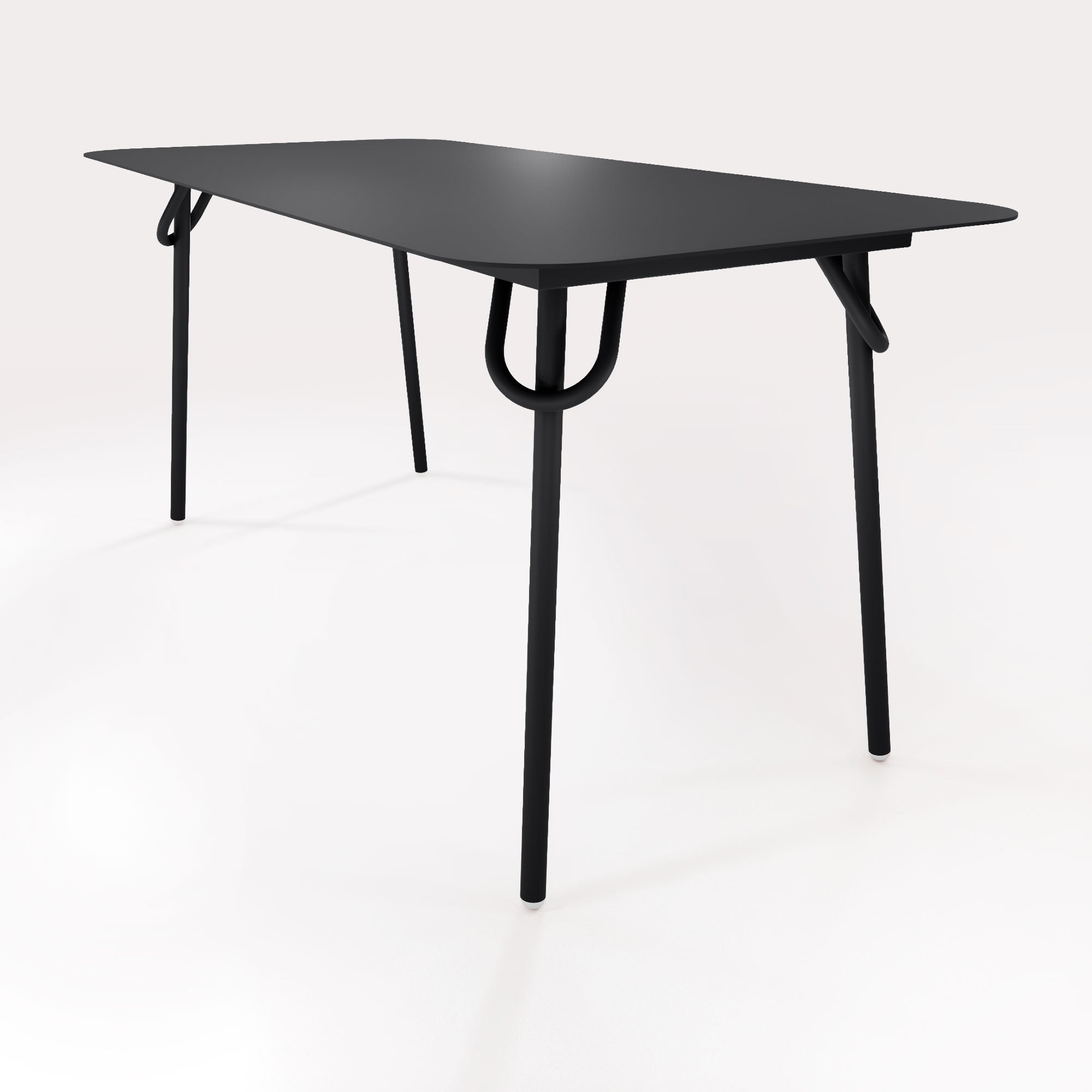 Table Swim 160x75cm - Noir Iconique - bibelo