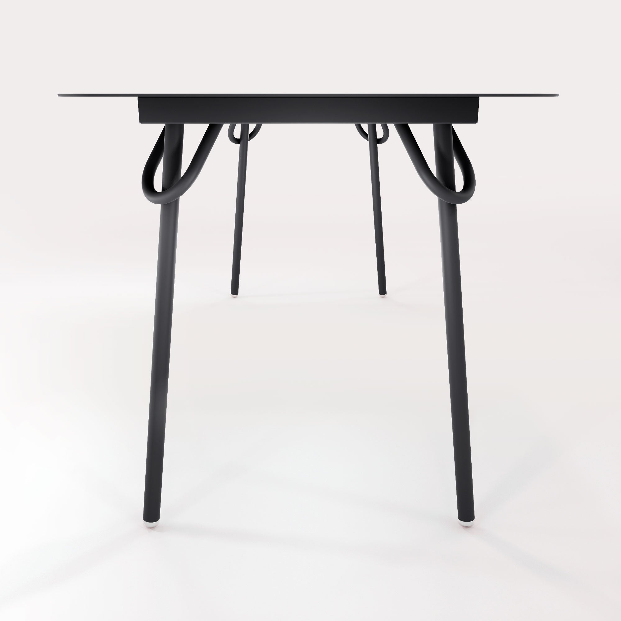 Table Swim 160x75cm - Noir Iconique - bibelo