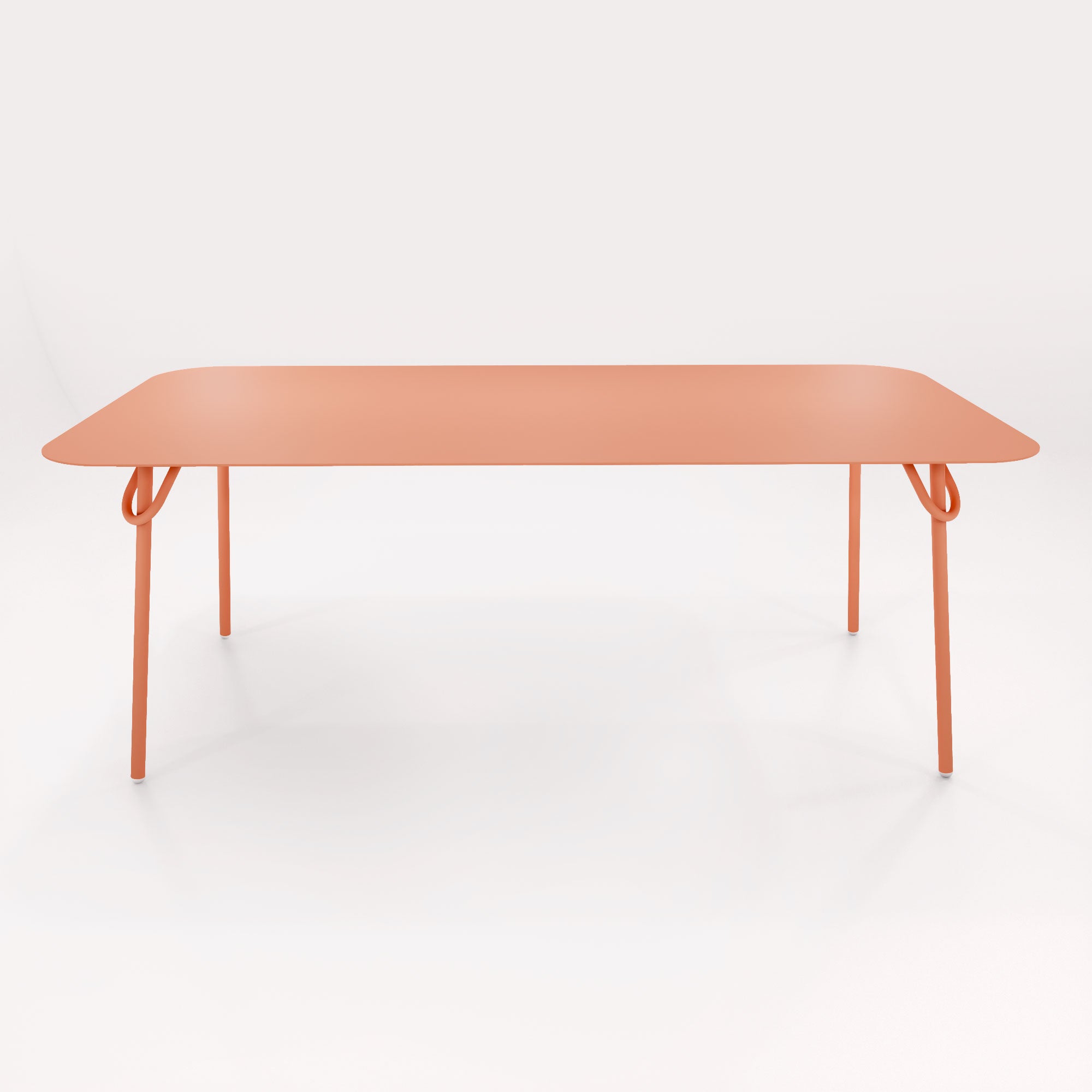 Table Swim 200x100cm - H75cm - Terracotta Nuage - bibelo