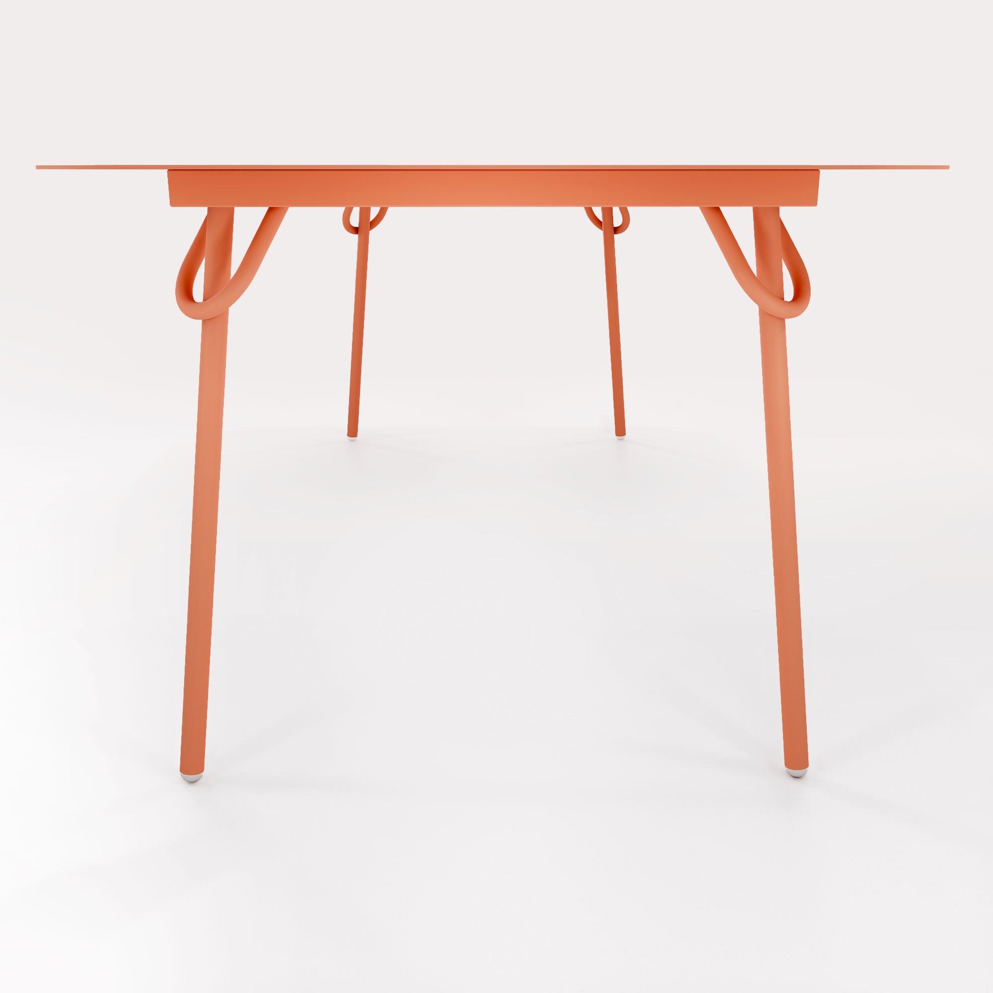 Table Swim 200x100cm - H75cm - Terracotta Nuage - bibelo