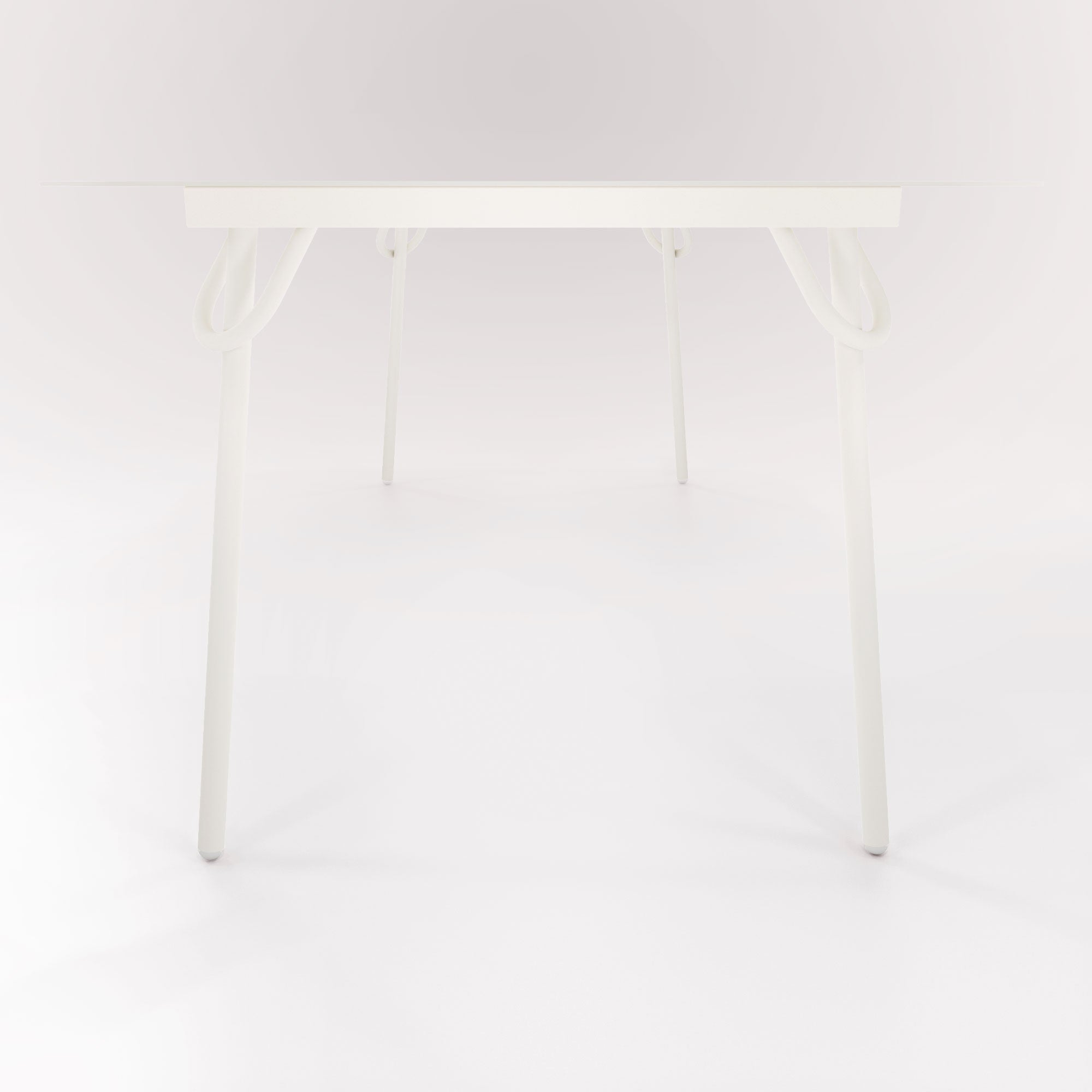 Table Swim 200x100cm - H75cm - Neige Matin - bibelo