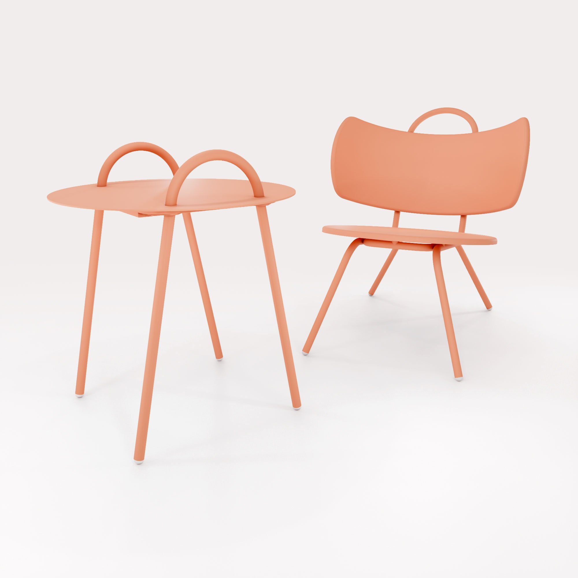 Table Basse Swim D51cm - Terracotta Nuage - bibelo