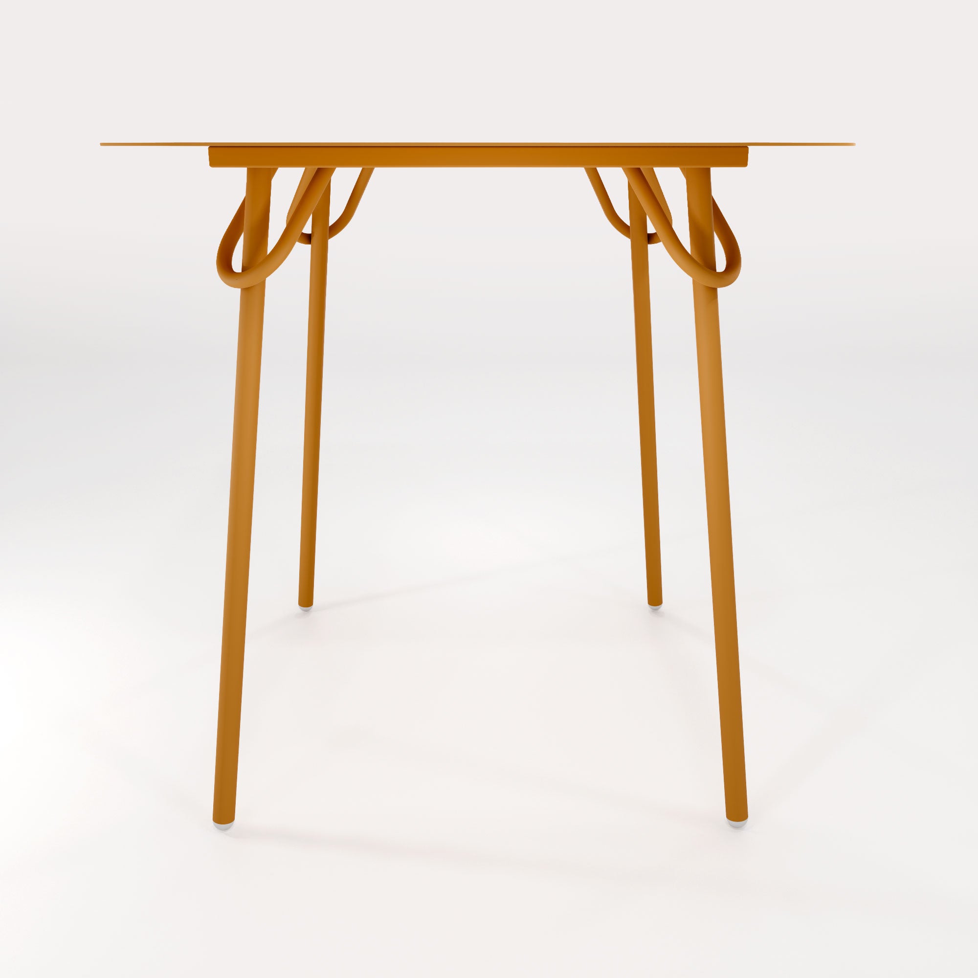 Table Duo Swim 75x75cm - H75cm - Lin Doré - bibelo