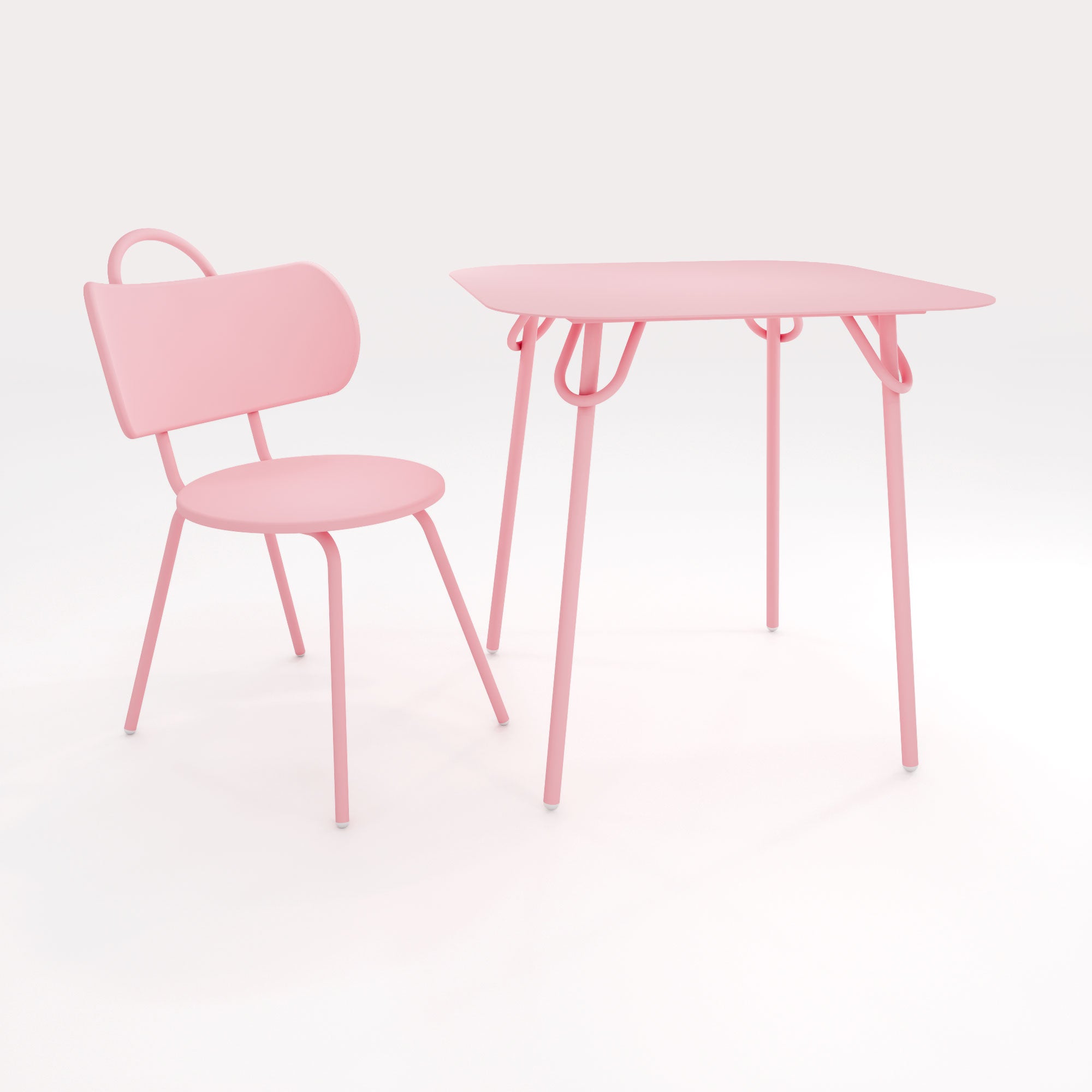 Chaise Swim - Rose Météores - bibelo