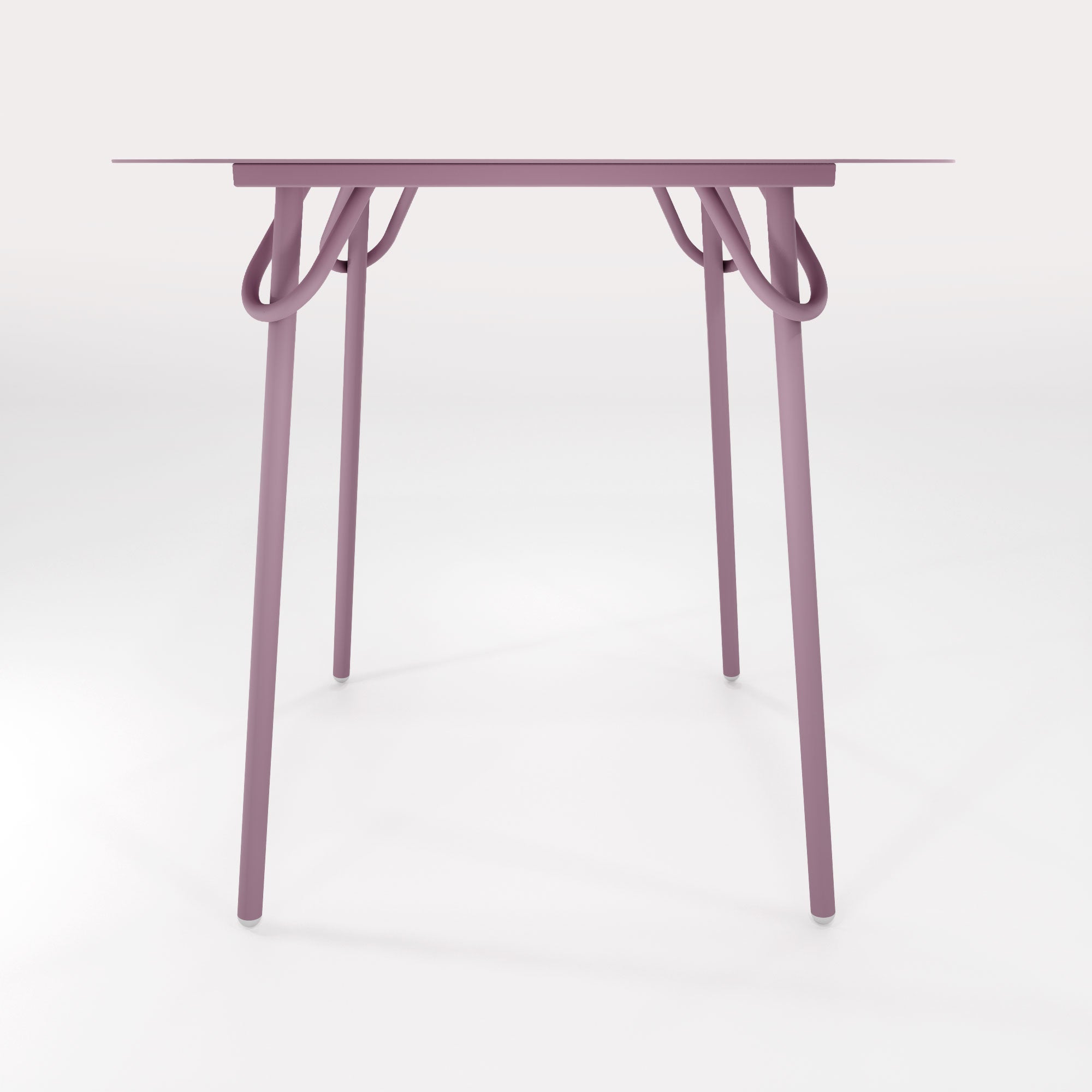 Table Duo Swim 75x75cm - H75cm - Brume Lavande - bibelo