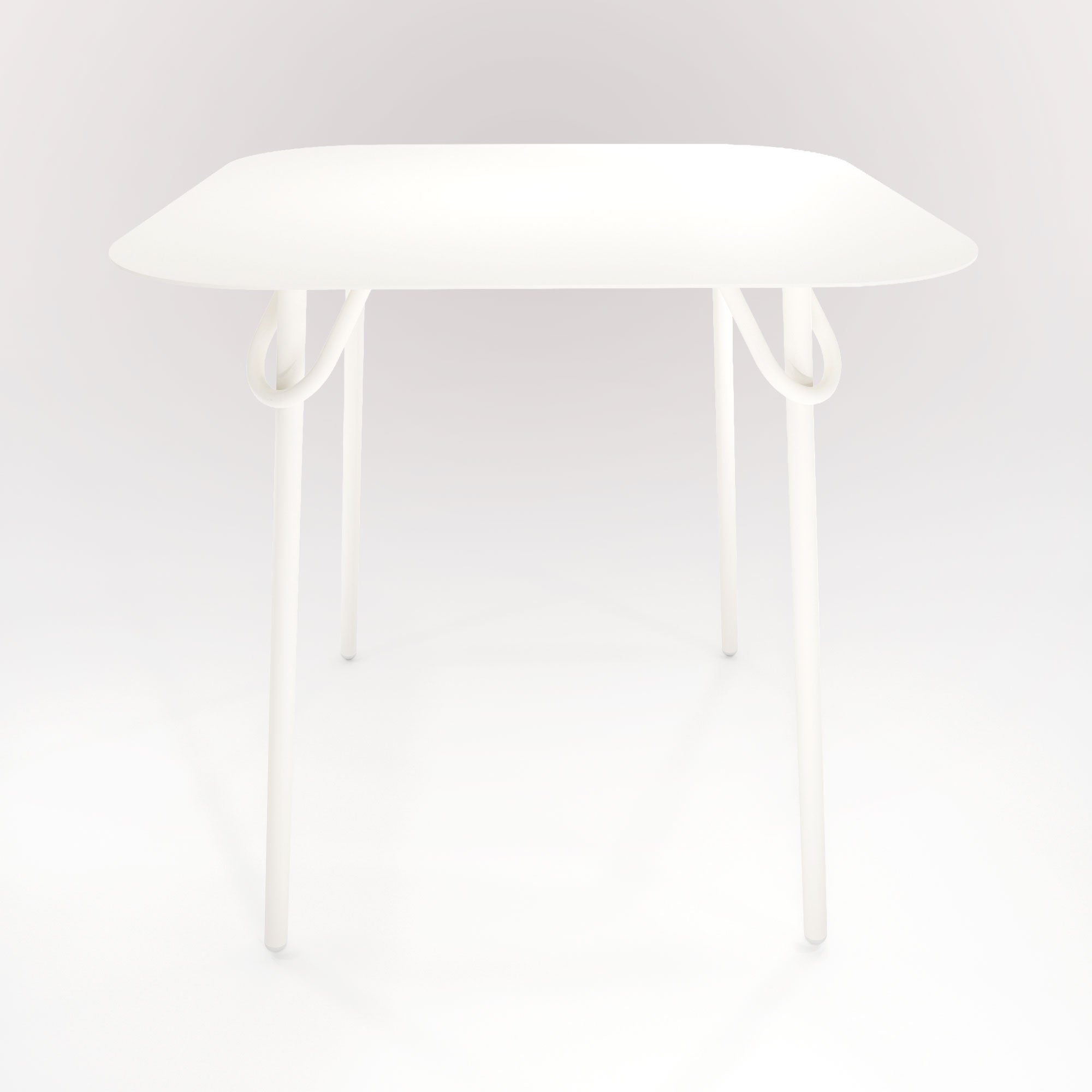 Table Duo Swim 75x75cm - H75cm - Neige Matin - bibelo