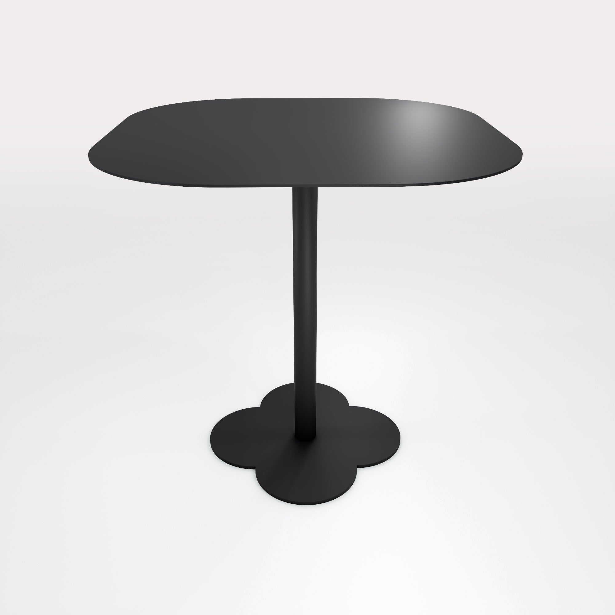 Table Duo Lilypad 72.5x72.5cm - H72cm - Noir Iconique - bibelo