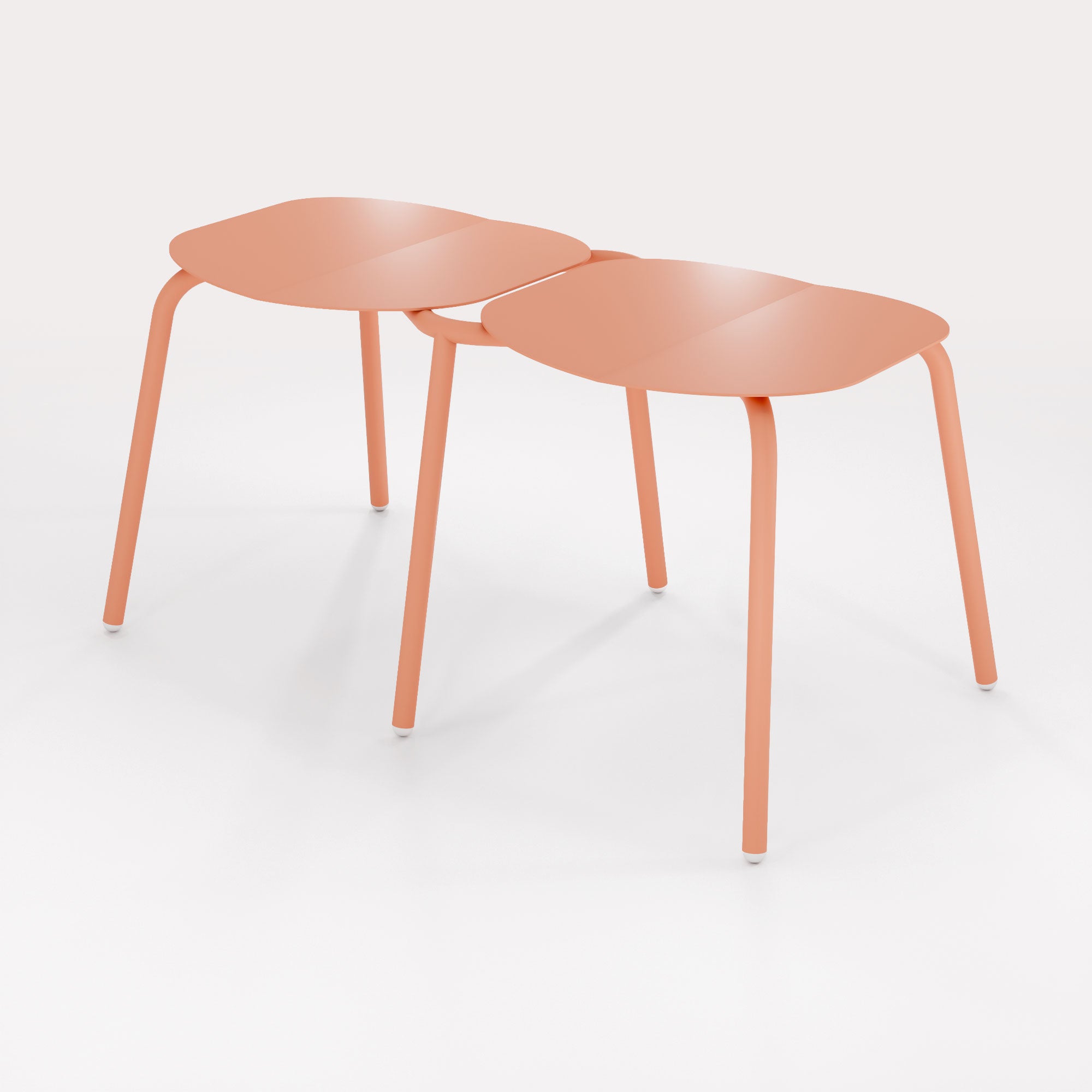 Tabouret Duo Breeze - Terracotta Nuage - bibelo