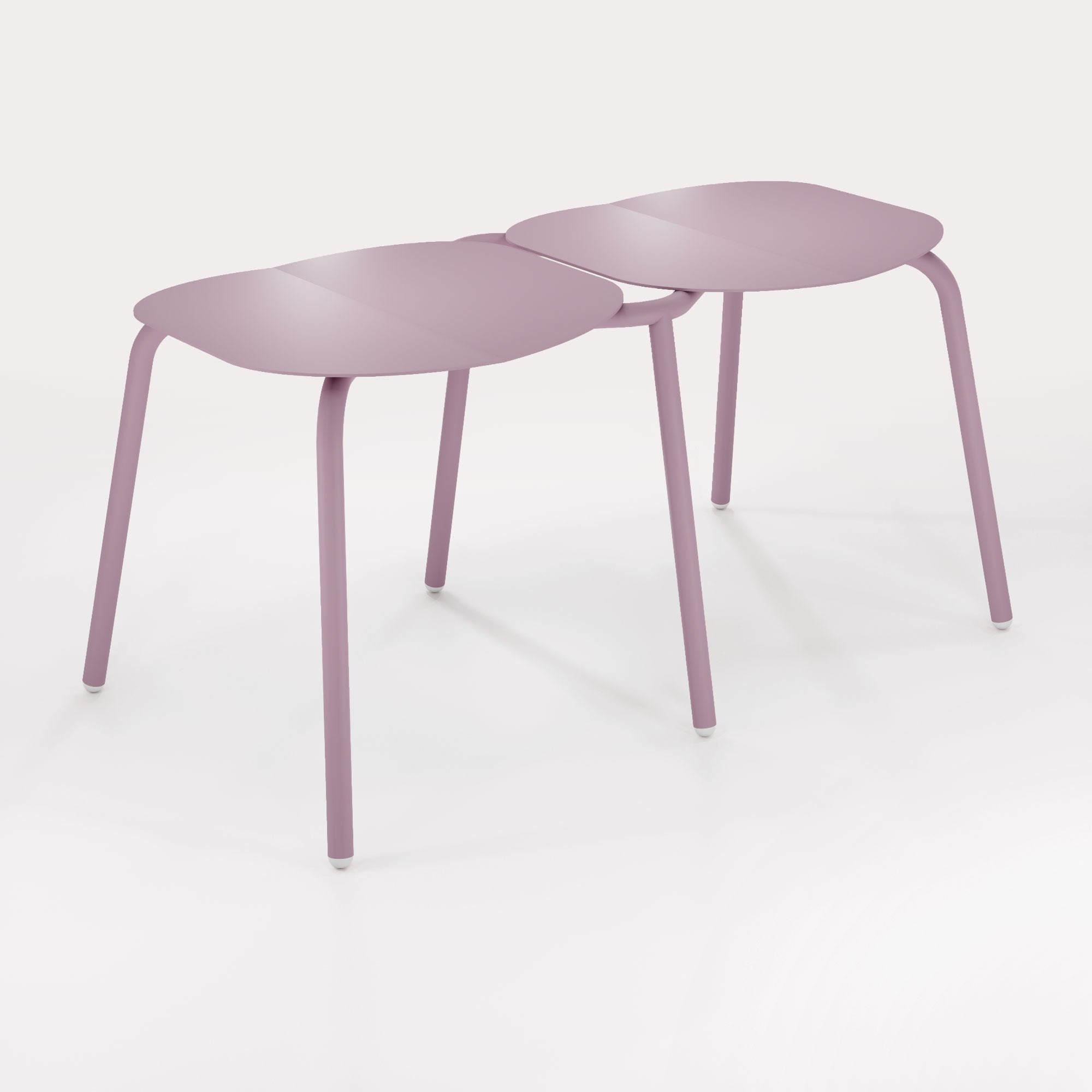 Tabouret Duo Breeze - Brume Lavande - bibelo