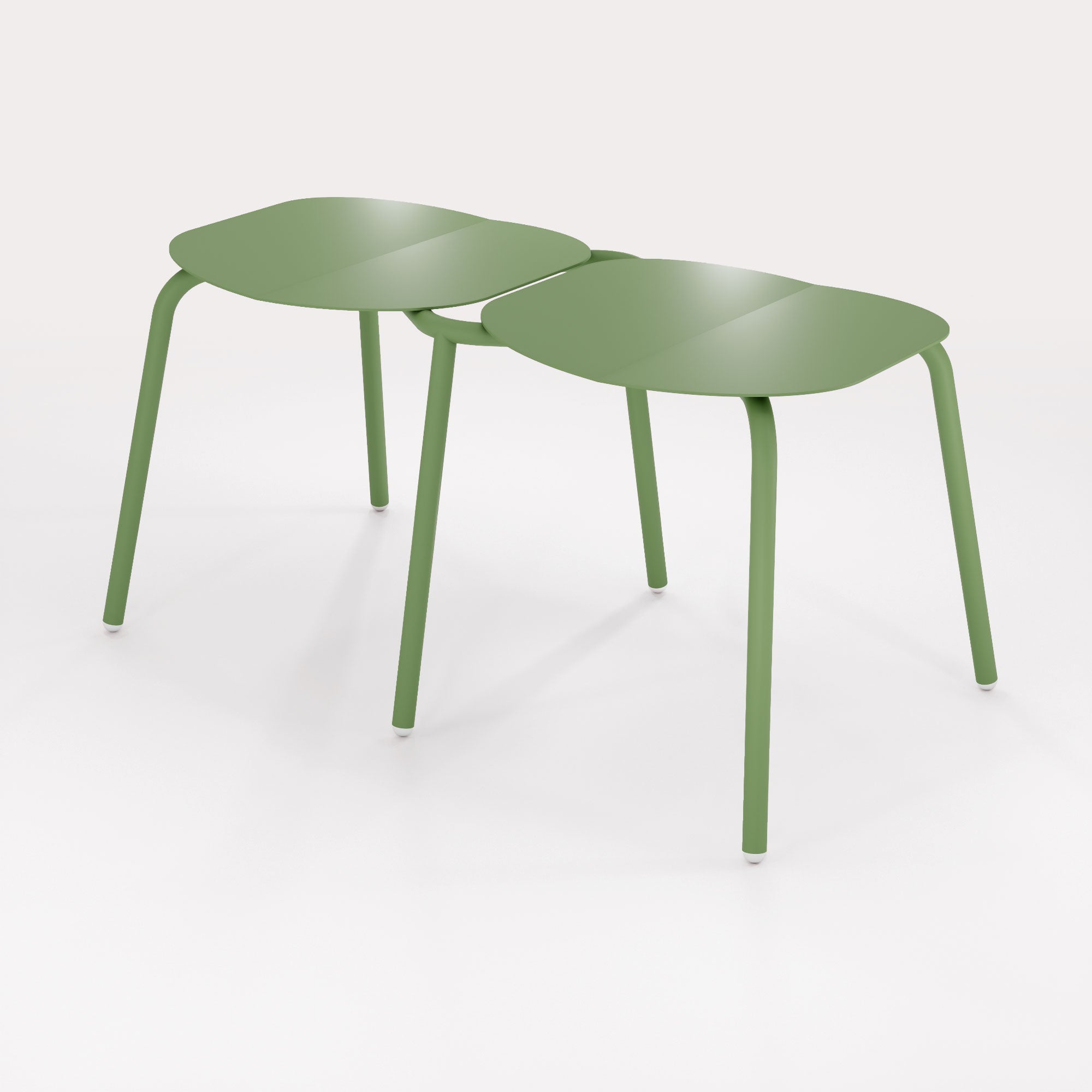 Tabouret Duo Breeze - Vert Lichen - bibelo