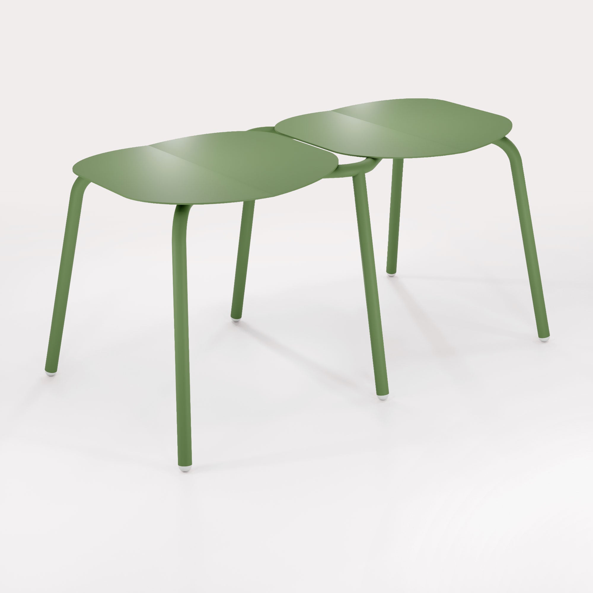 Tabouret Duo Breeze - Vert Lichen - bibelo