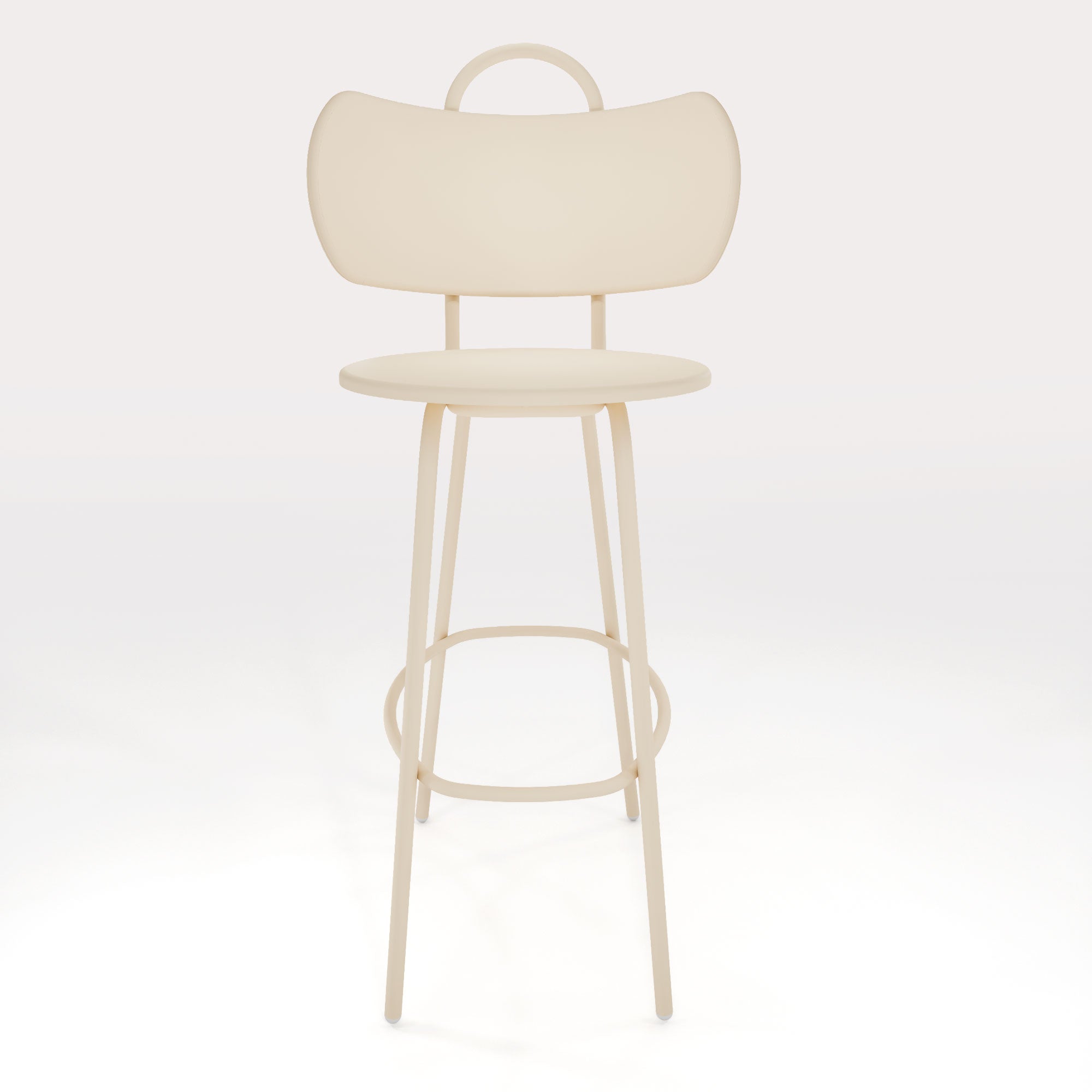 Tabouret Haut Swim H63cm - Sable Doré - bibelo