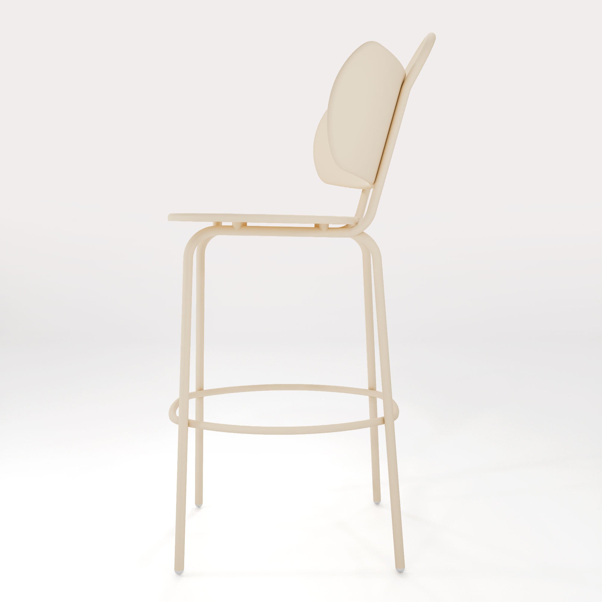 Tabouret Haut Swim H63cm - Sable Doré - bibelo