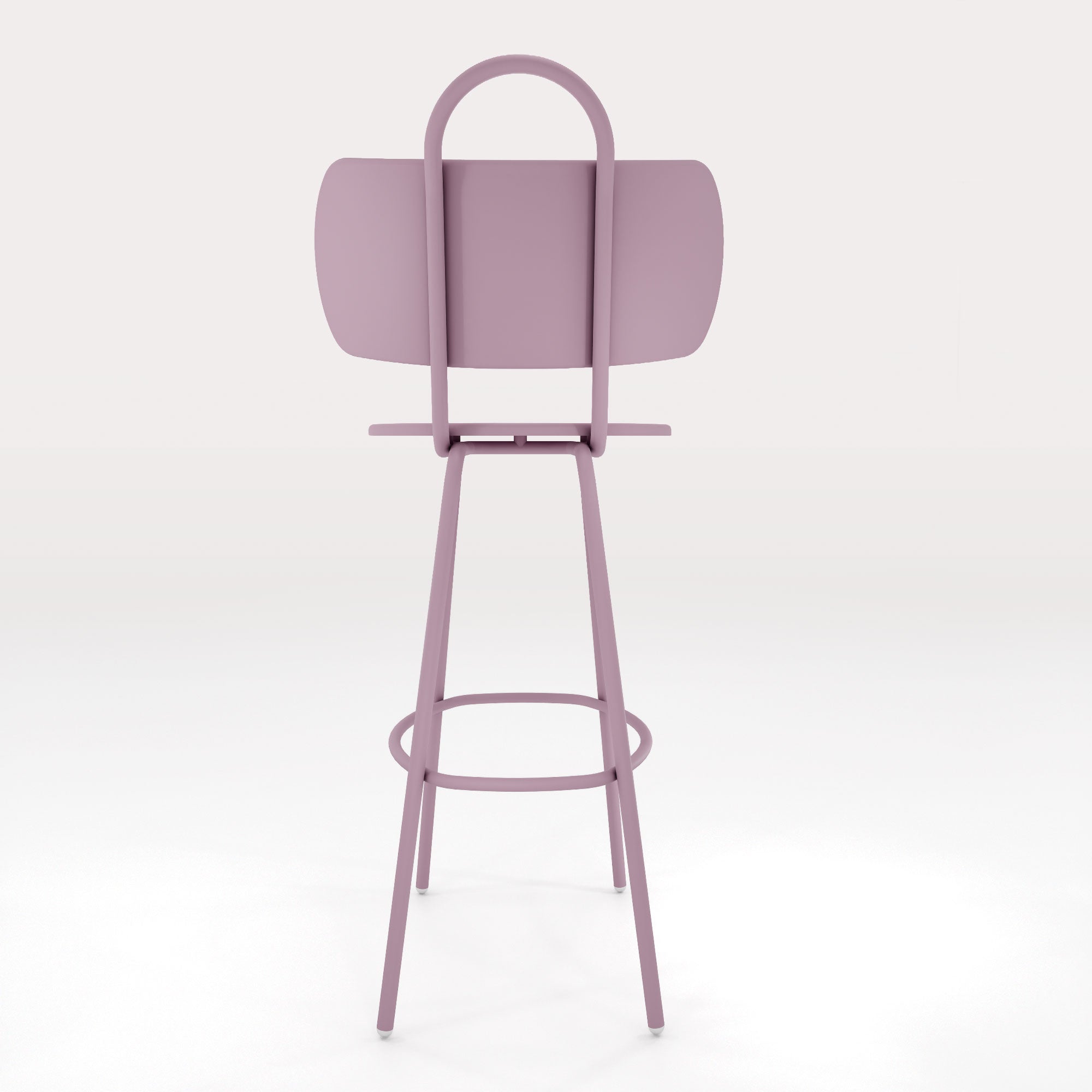 Tabouret Haut Swim H63cm - Brume Lavande - bibelo