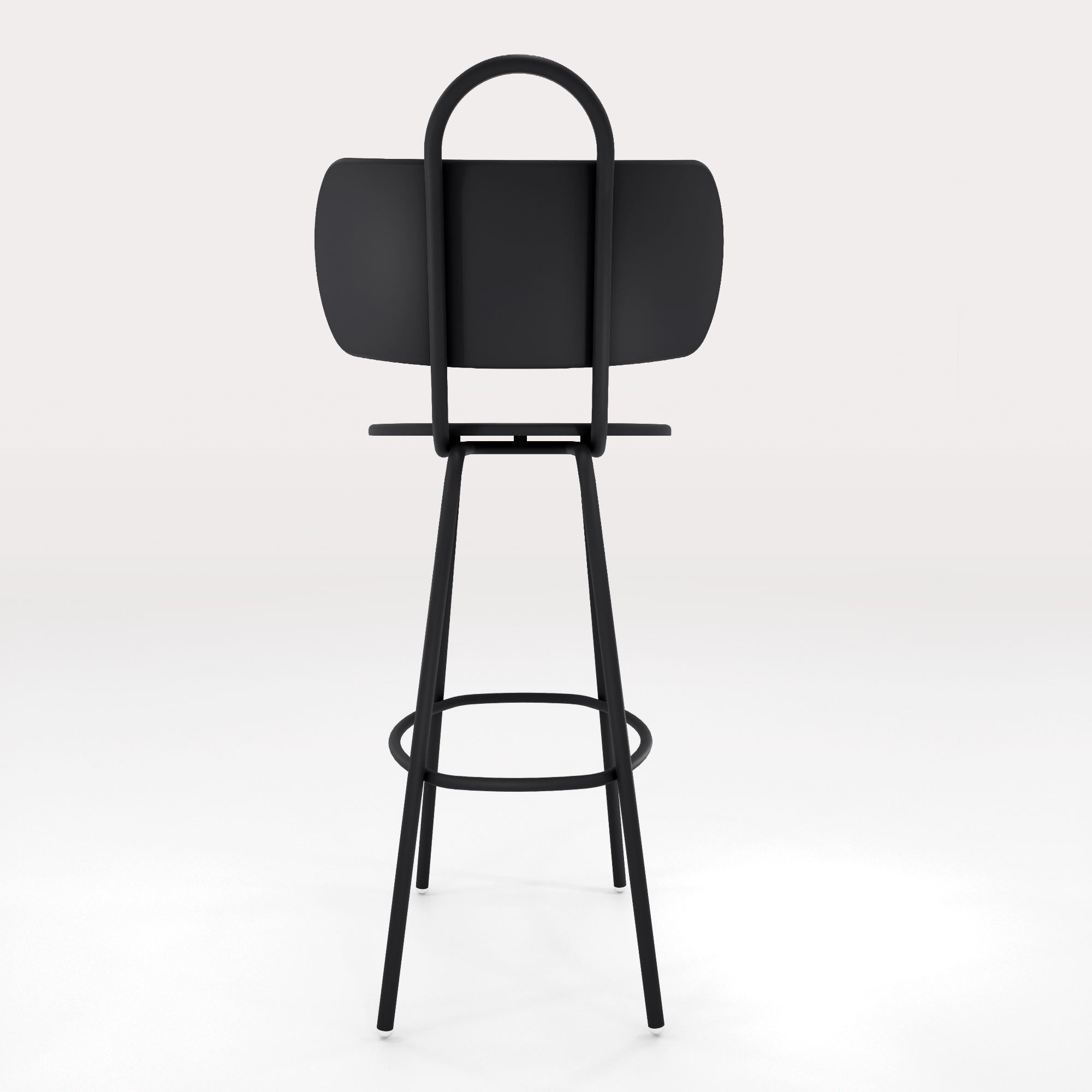 Tabouret Haut Swim H63cm - Noir Iconique - bibelo