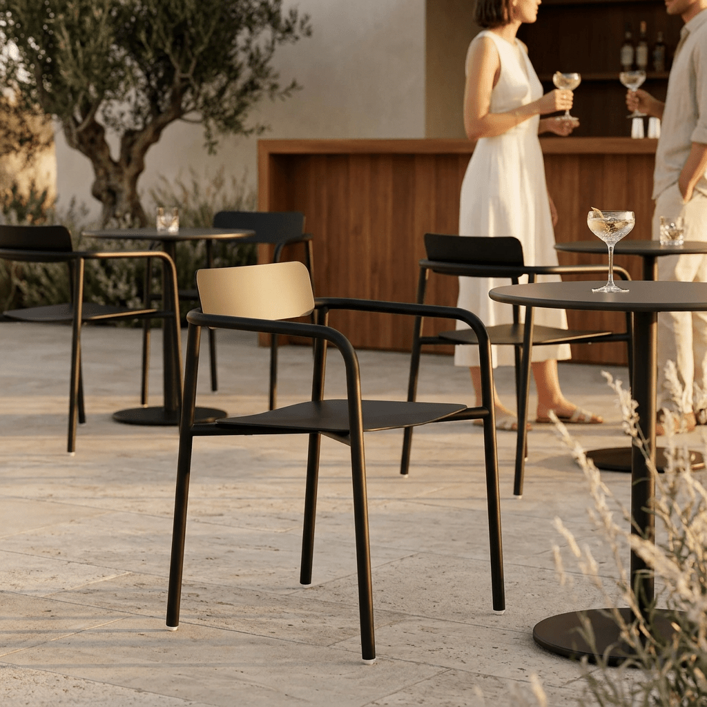 Chaise Breeze - Noir Iconique - bibelo
