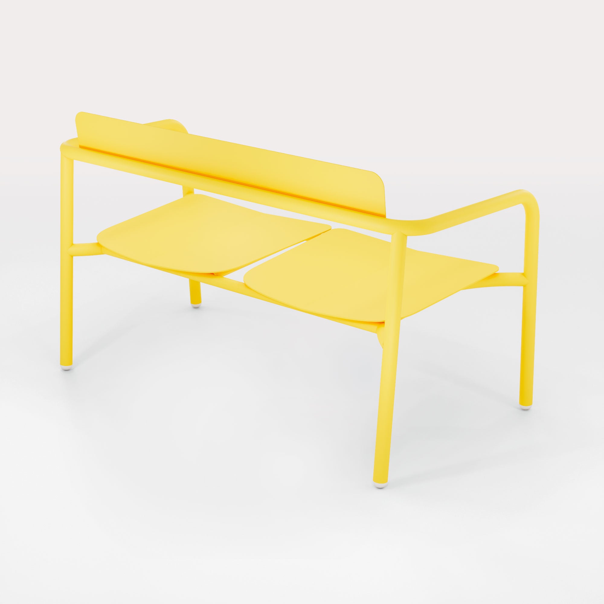 Banc Lounge Breeze - Jaune Cédrat - bibelo