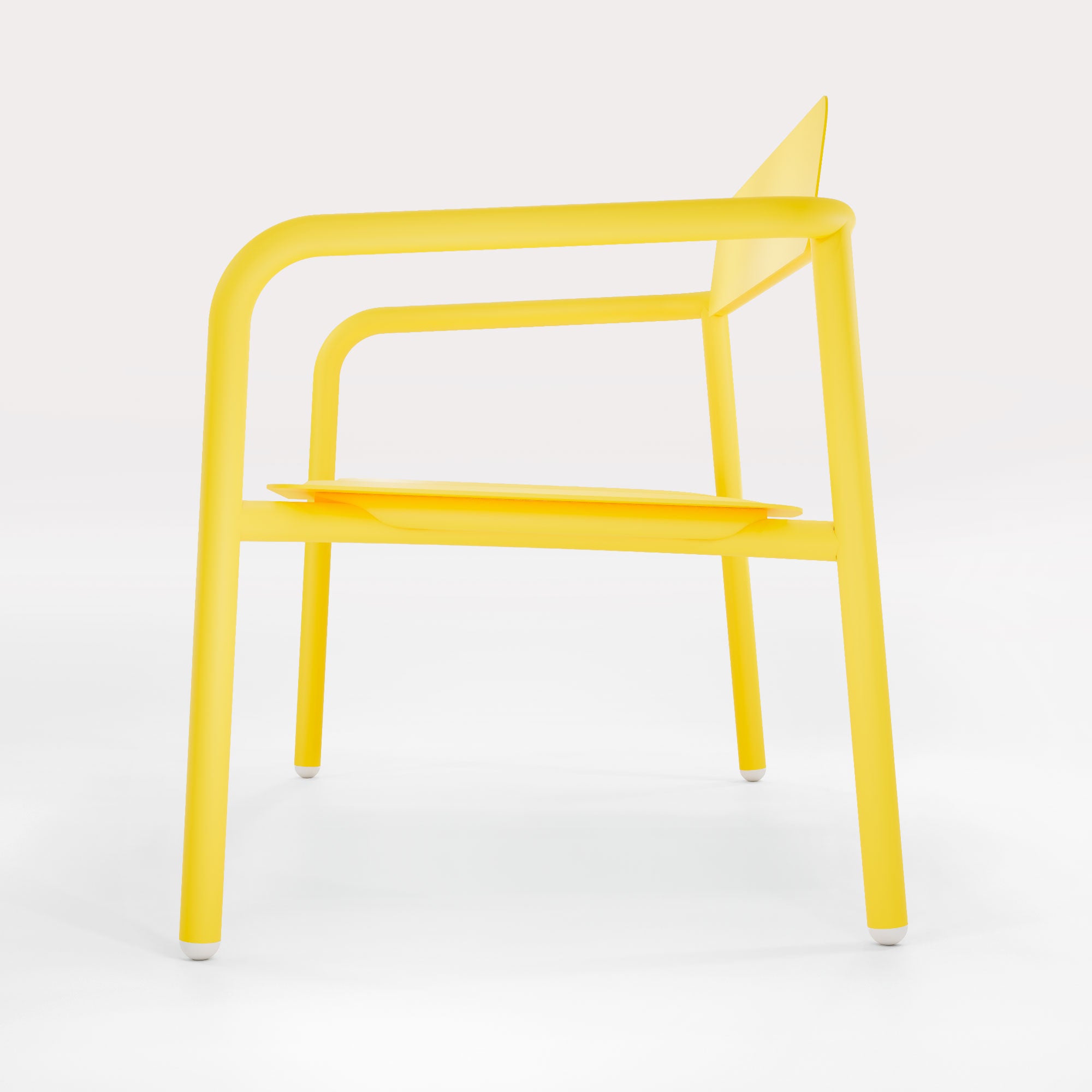 Banc Lounge Breeze - Jaune Cédrat - bibelo
