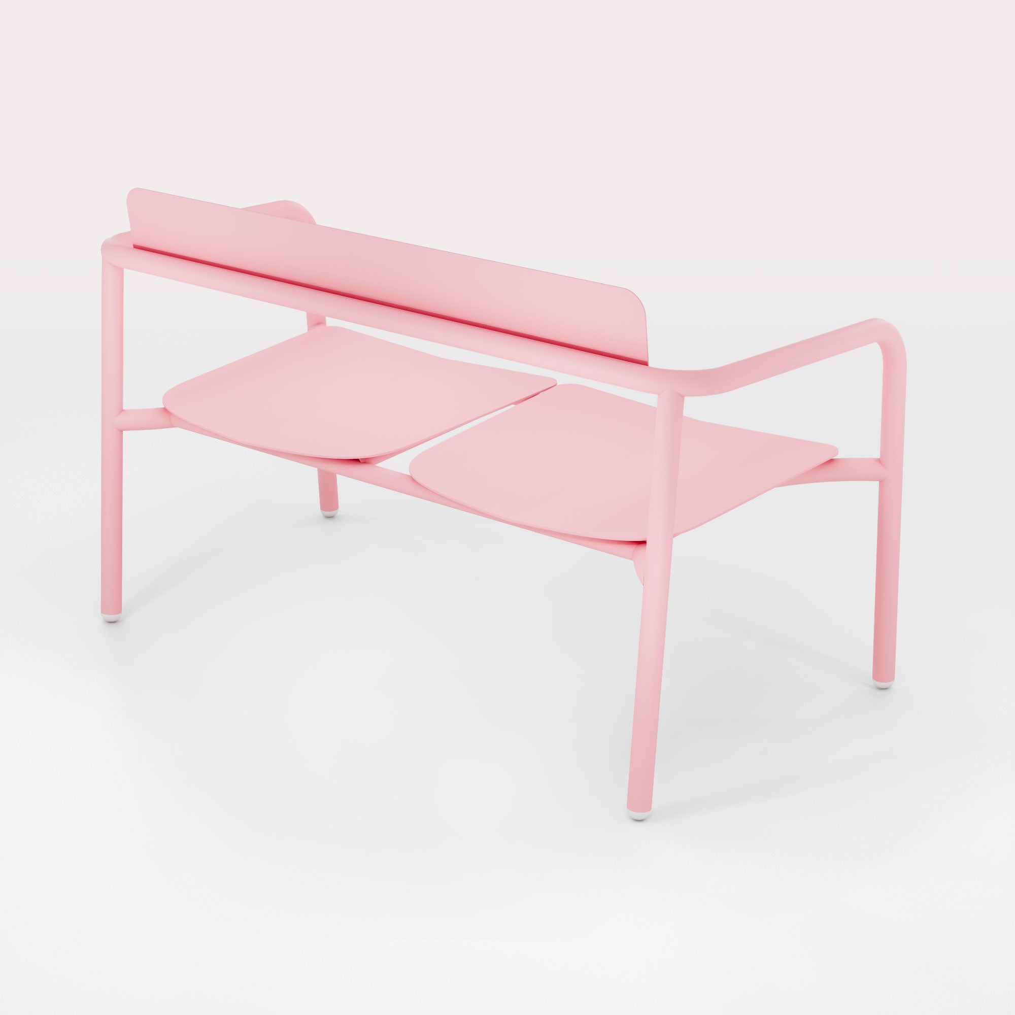 Banc Lounge Breeze - Rose Météores - bibelo