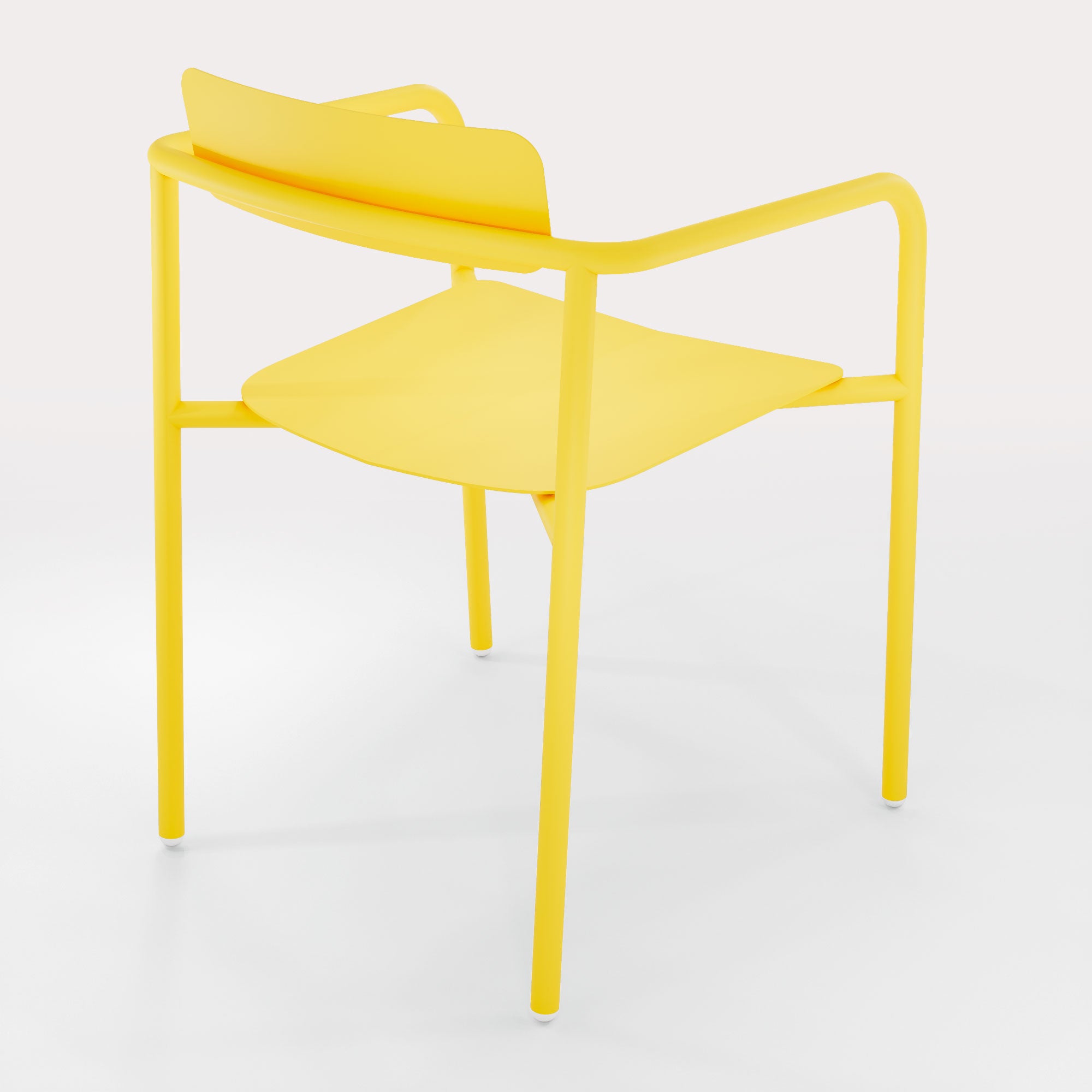 Chaise Breeze - Jaune Cédrat - bibelo
