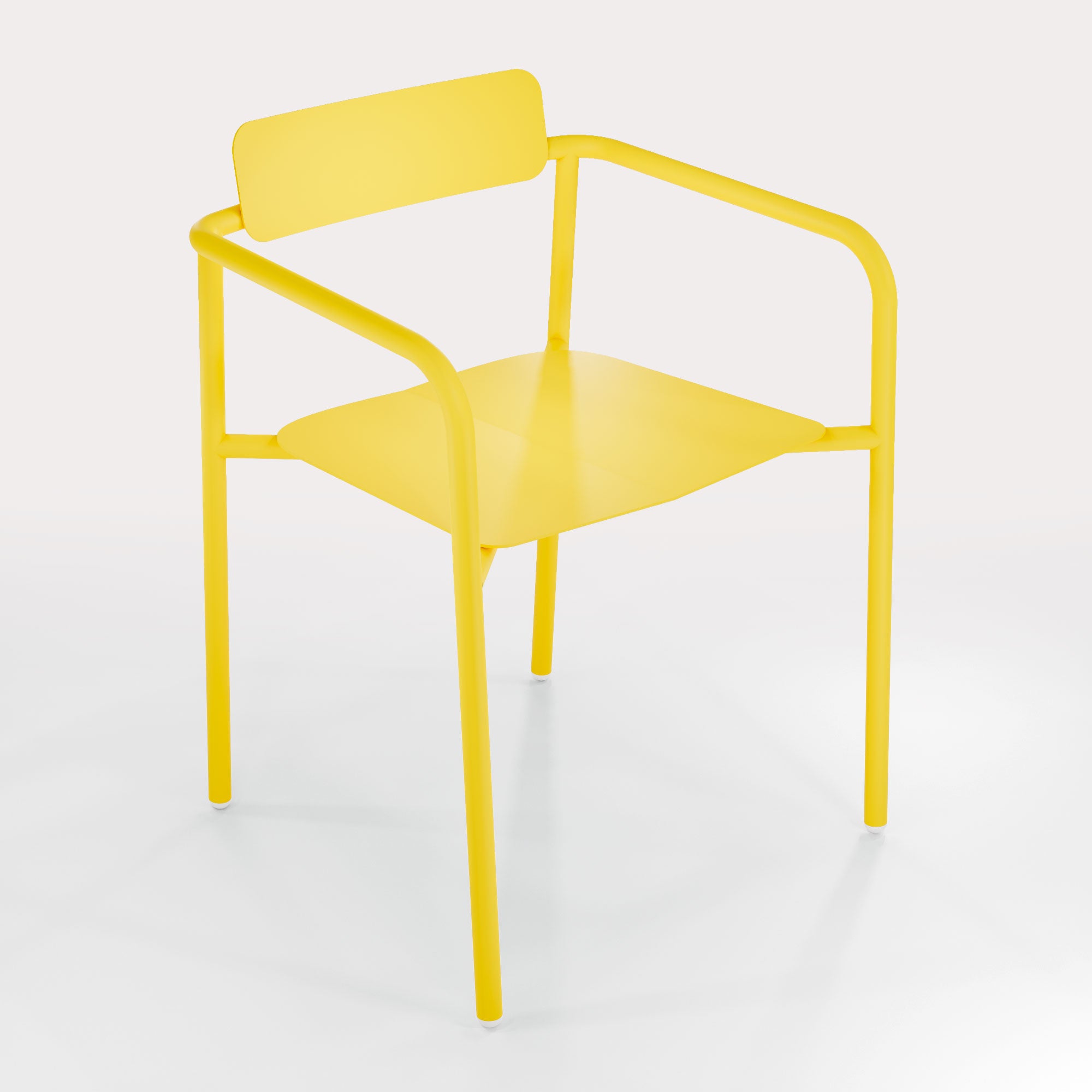 Chaise Breeze - Jaune Cédrat - bibelo