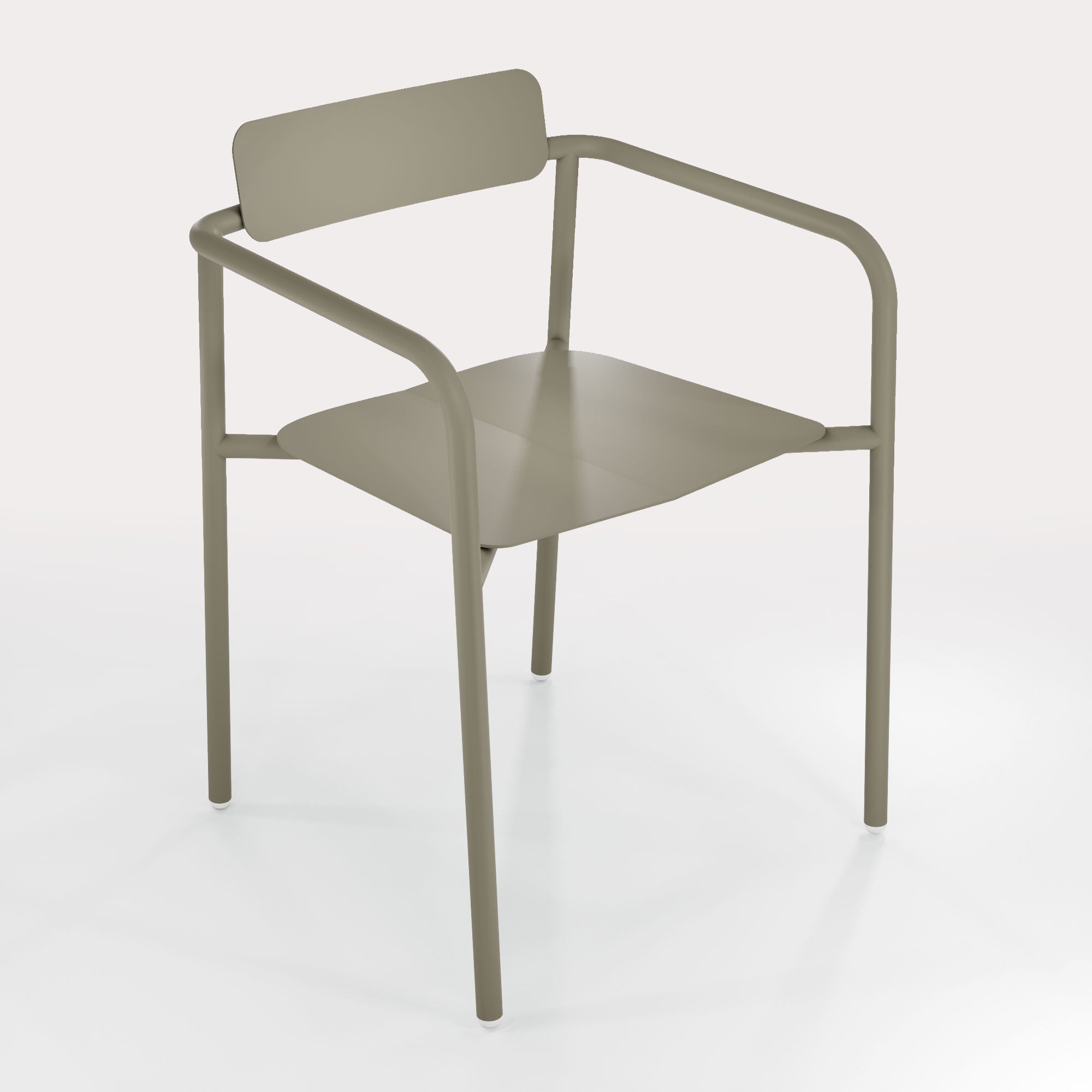 Chaise Breeze - Kaki Cendre - bibelo